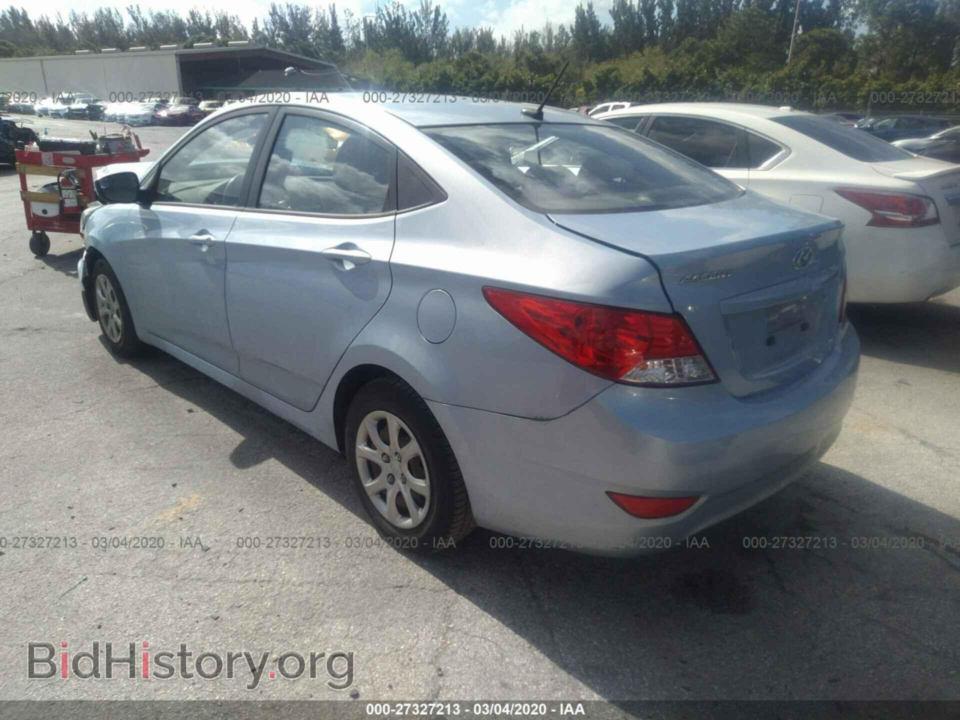 2014 HYUNDAI ACCENT - VIN: KMHCT4AE2EU727173 - Фото 3