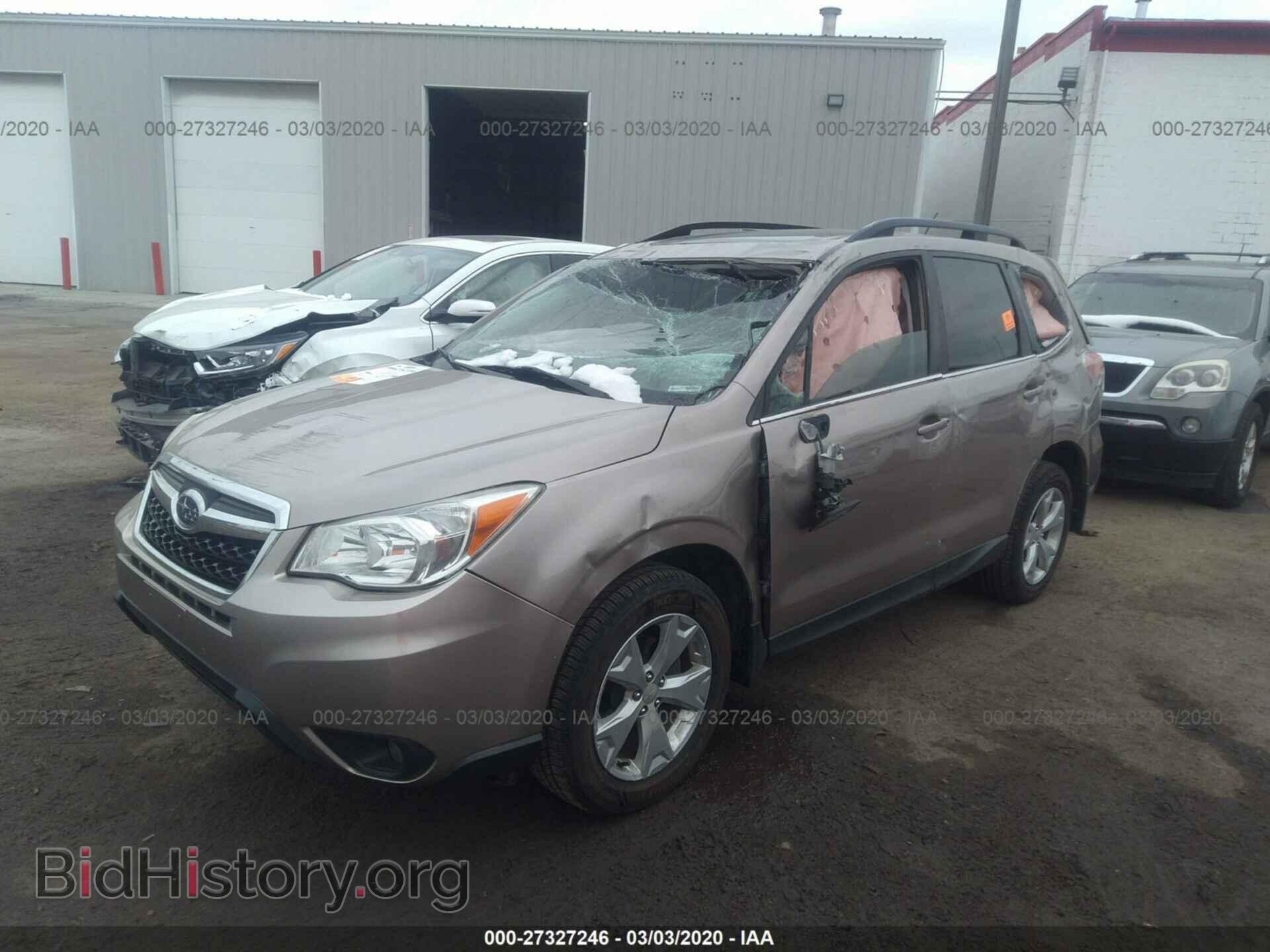 2015 SUBARU FORESTER - VIN: JF2SJAHC8FH836001 - Фото 2