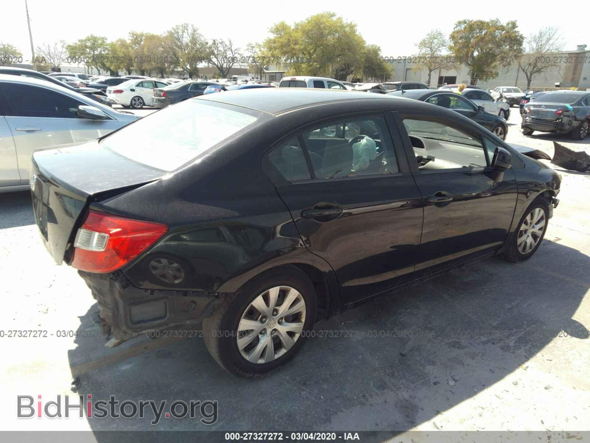 2012 HONDA CIVIC - VIN: 19XFB2F51CE381131 - Фото 4