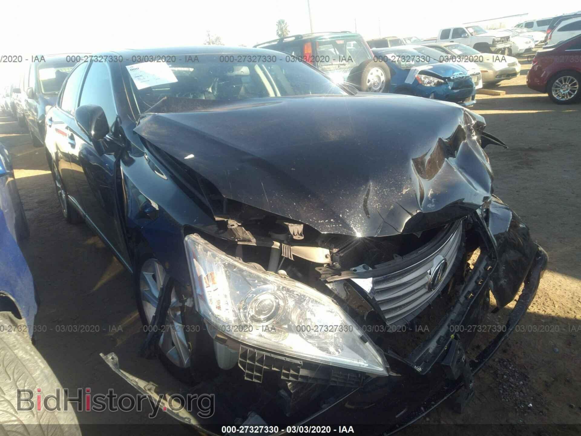 Photo JTHBK1EG5A2412272 - LEXUS ES 2010