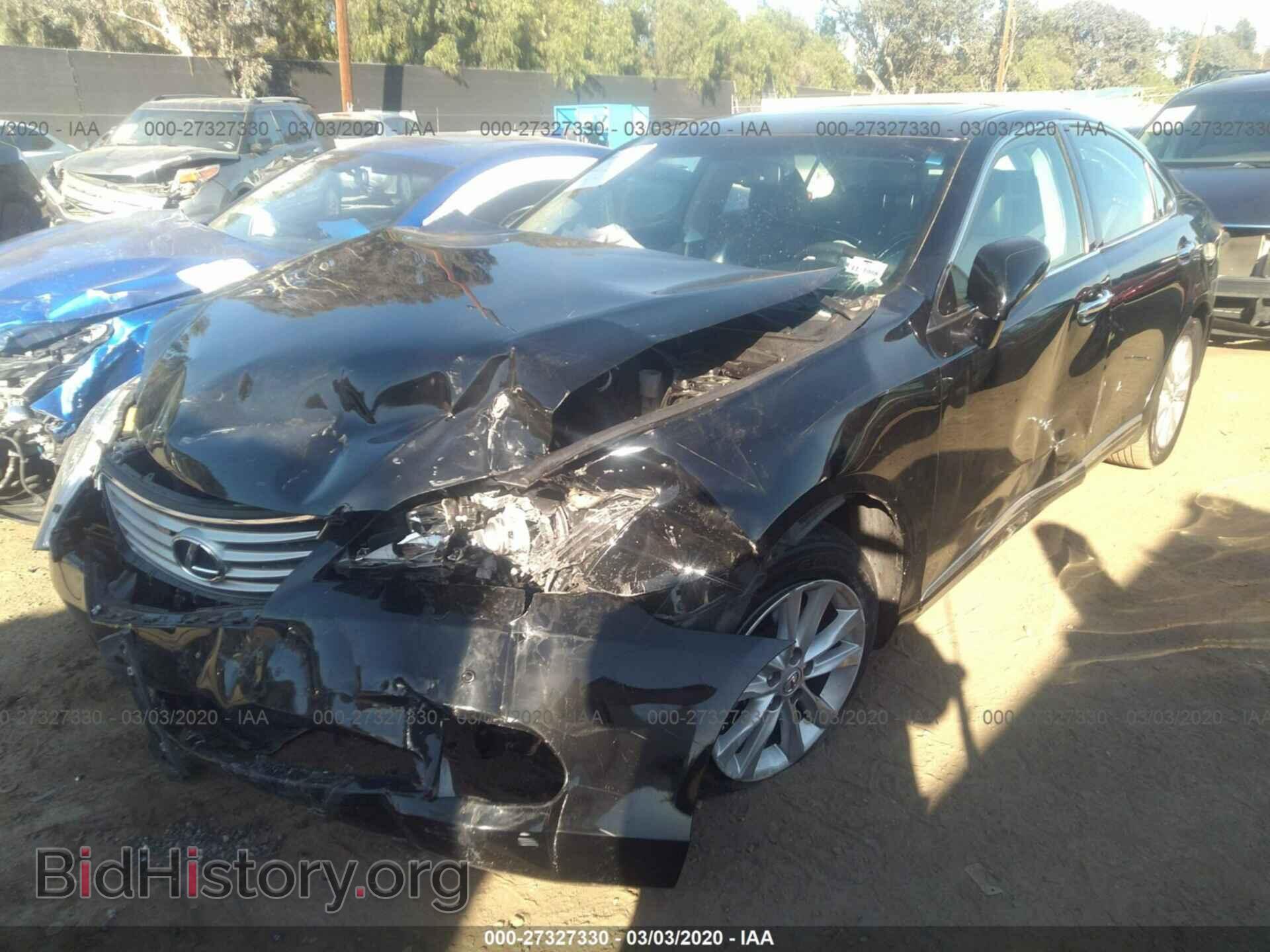 2010 LEXUS ES - VIN: JTHBK1EG5A2412272 - Фото 2