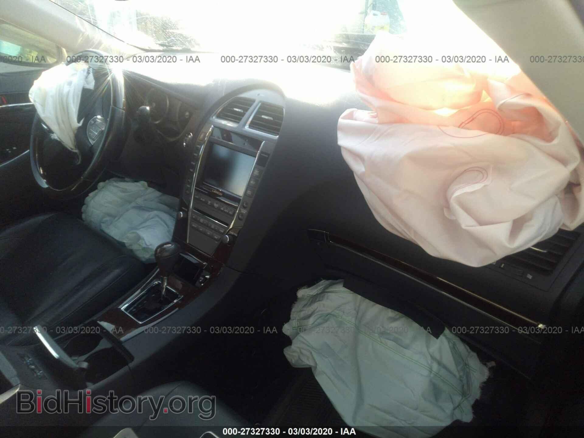 2010 LEXUS ES - VIN: JTHBK1EG5A2412272 - Фото 5