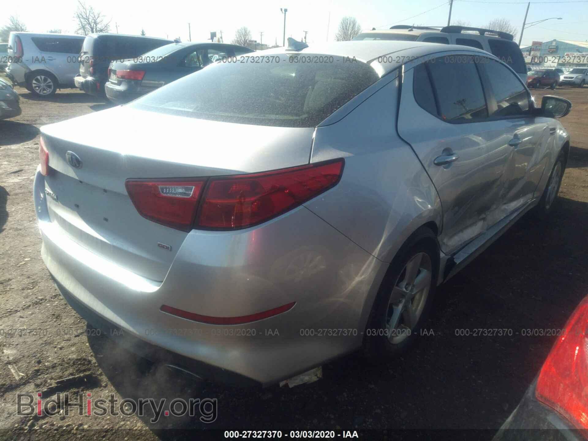 2014 KIA OPTIMA - VIN: KNAGM4A79E5499314 - Photo 4