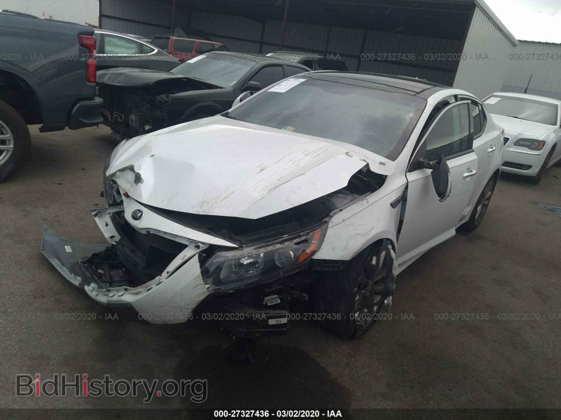 2014 KIA OPTIMA - VIN: 5XXGR4A6XEG280885 - Фото 2