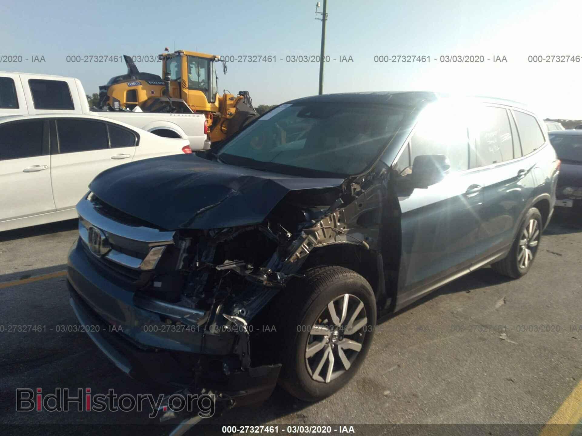 2019 HONDA PILOT - VIN: 5FNYF5H50KB043692 - Фото 2