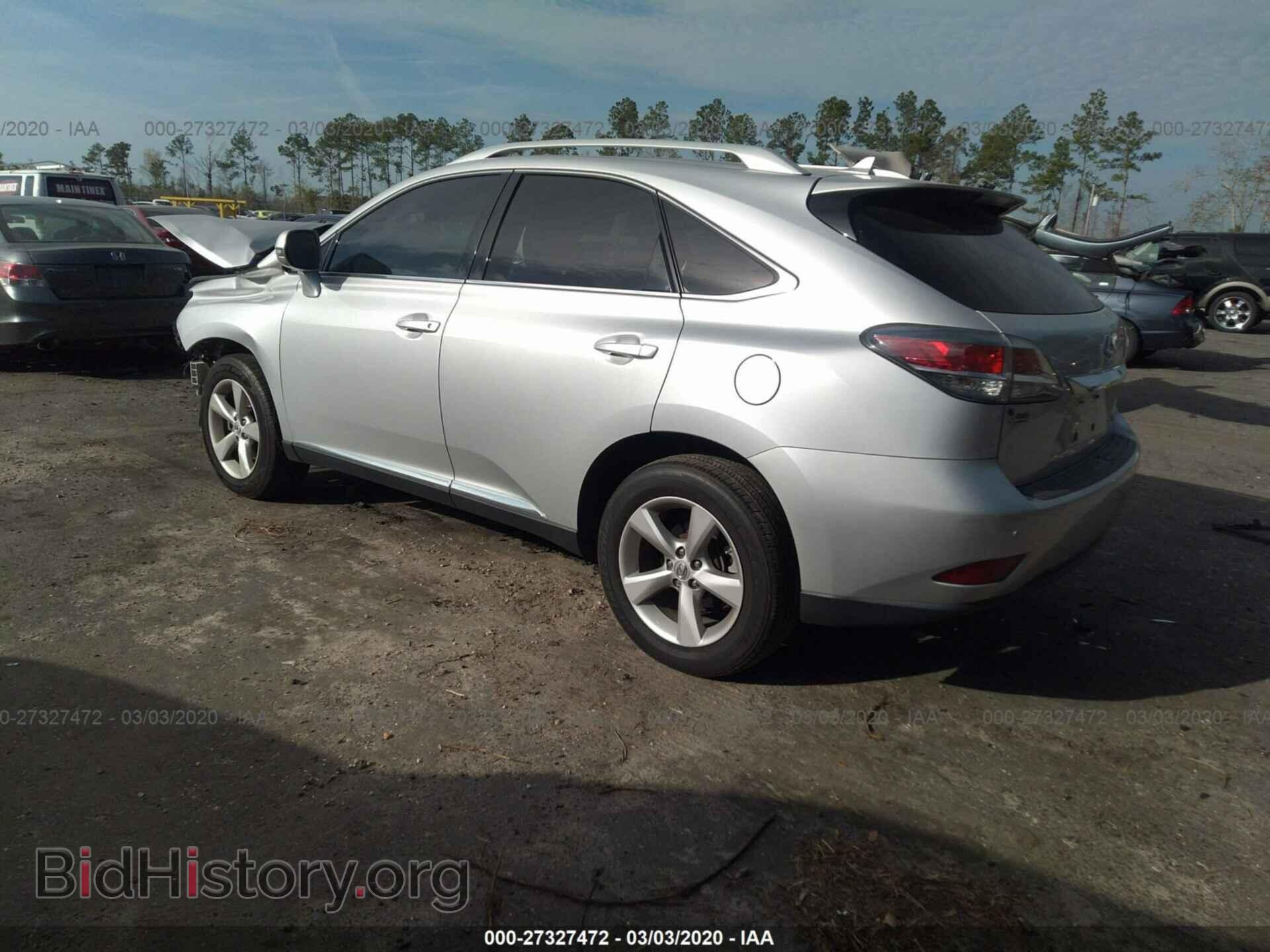 2013 LEXUS RX - VIN: 2T2BK1BA1DC203078 - Фото 3