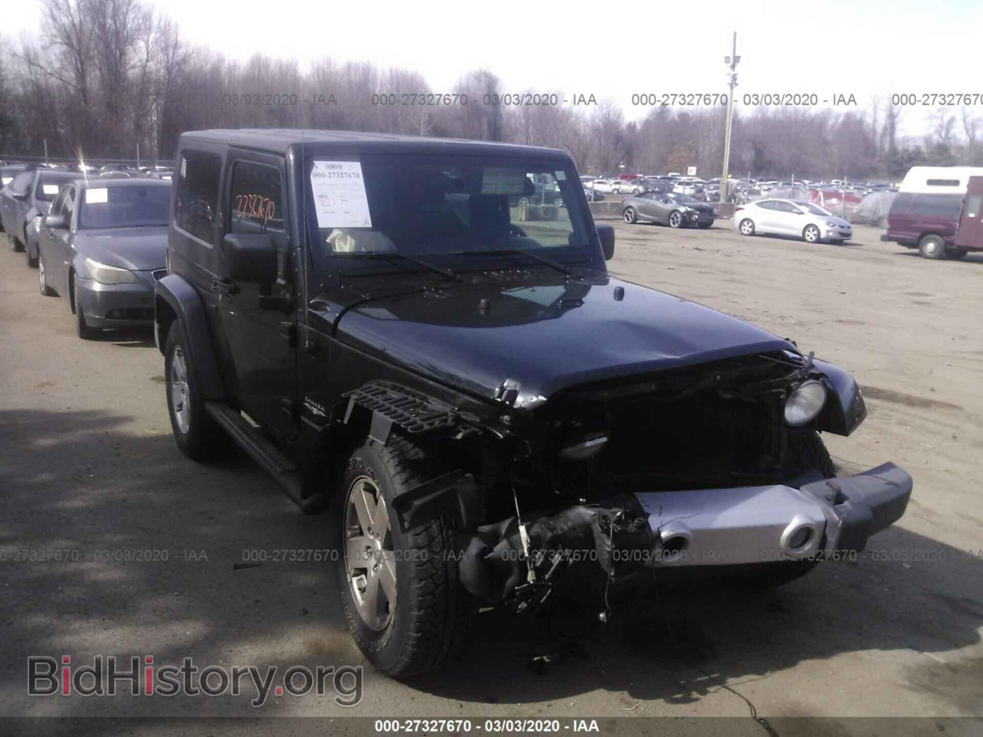 Photo 1J4FA54108L519819 - JEEP WRANGLER 2008