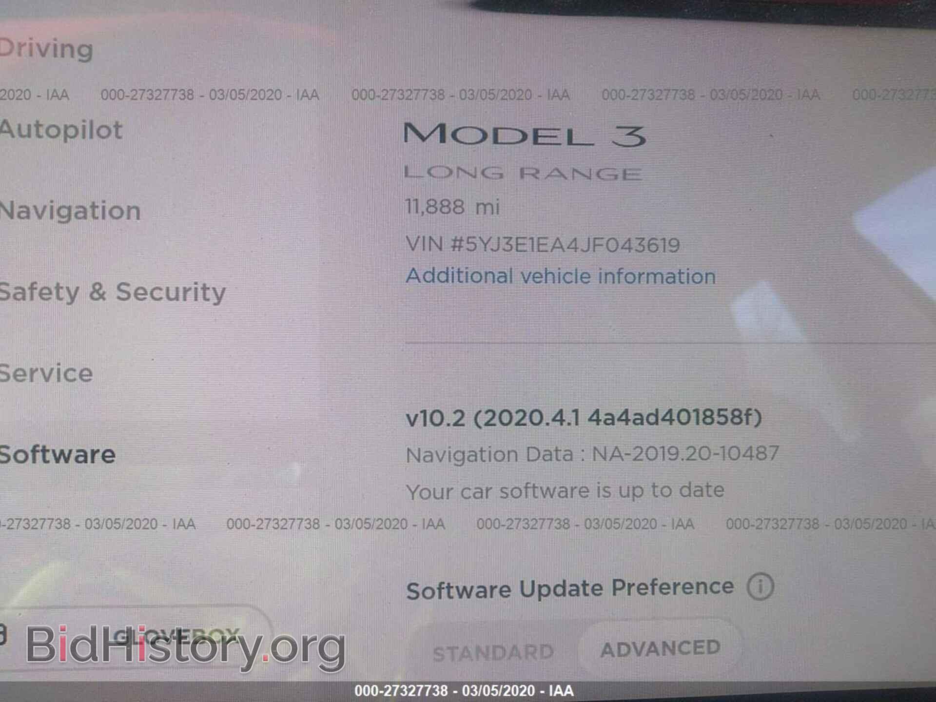 2018 TESLA MODEL 3 - VIN: 5YJ3E1EA4JF043619 - Photo 7