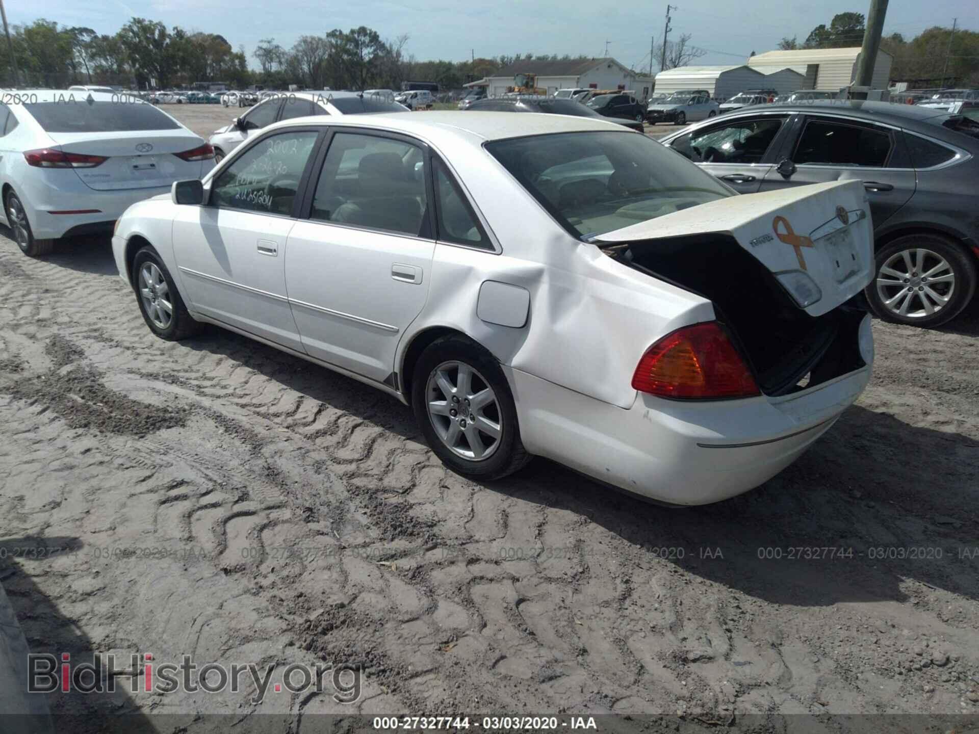 2002 TOYOTA AVALON - VIN: 4T1BF28B82U251204 - Фото 3
