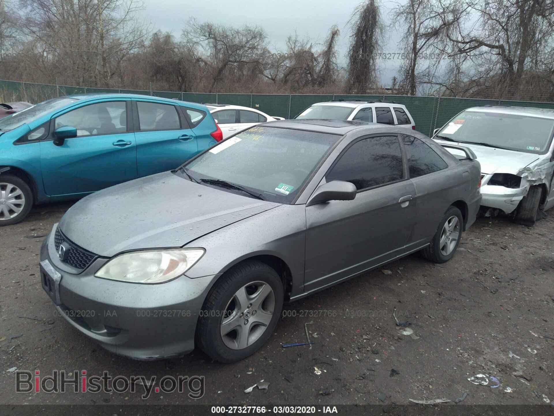 2005 HONDA CIVIC - VIN: 1HGEM22955L013559 - Фото 2