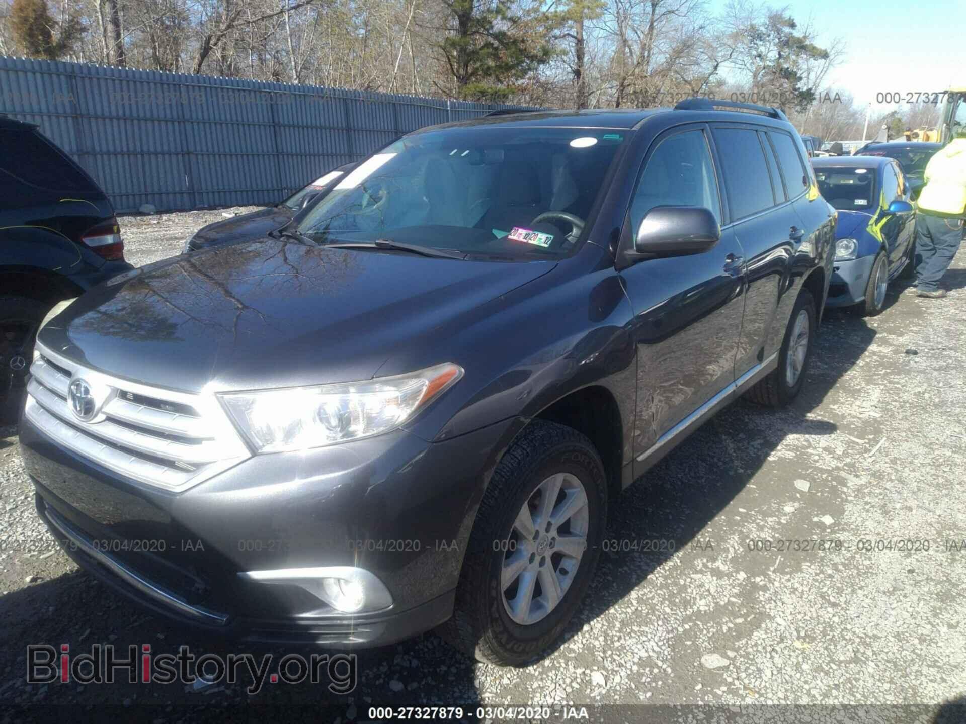 2012 TOYOTA HIGHLANDER - VIN: 5TDBK3EH5CS152487 - Фото 2