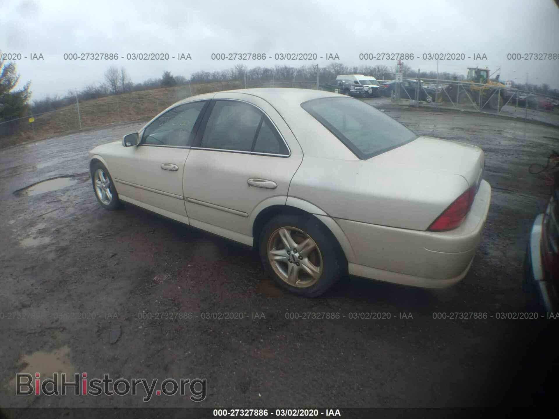 2000 LINCOLN LS - VIN: 1LNHM87A9YY803743 - Фото 3