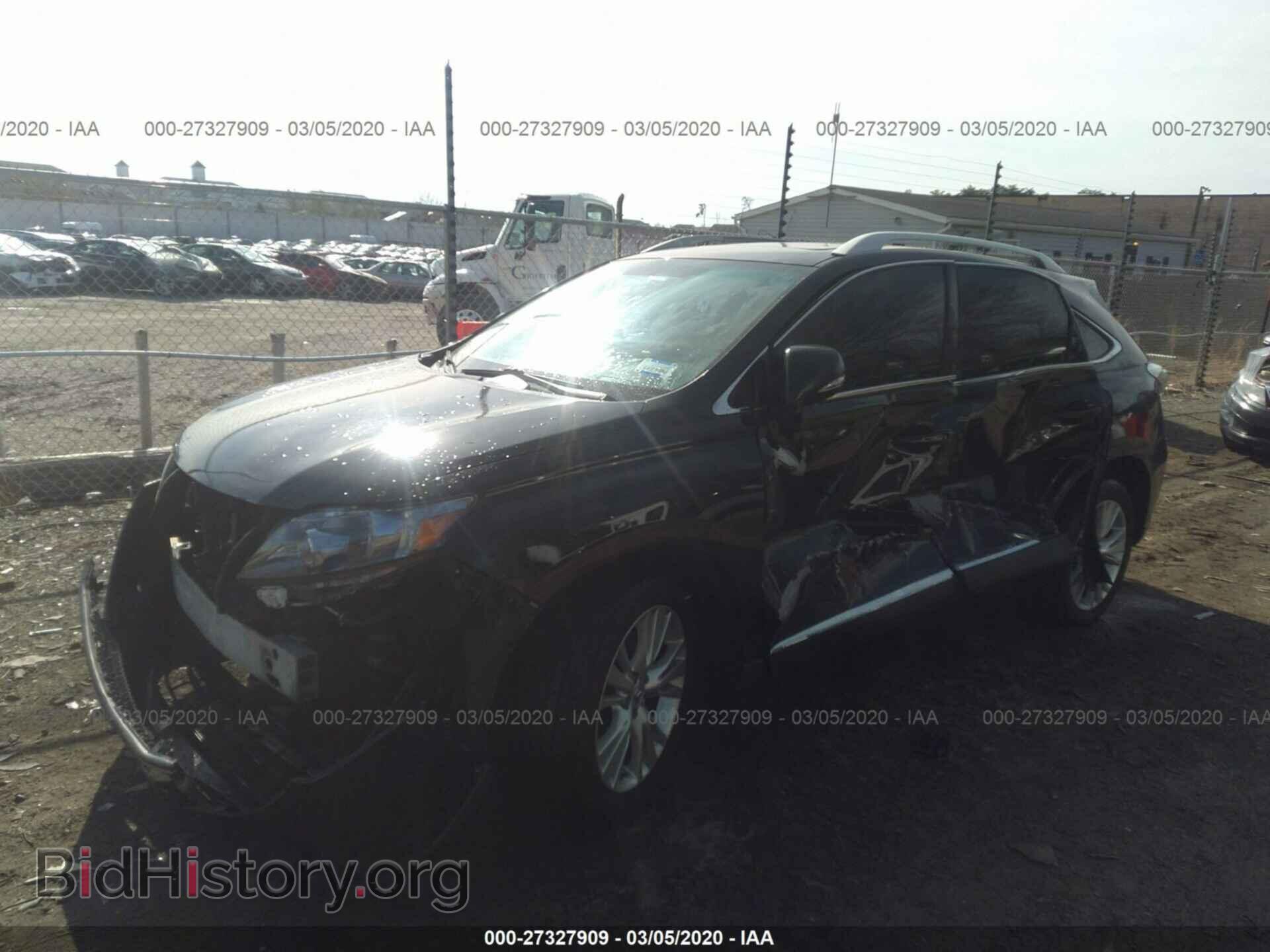 2012 LEXUS RX - VIN: JTJBC1BAXC2049093 - Фото 2