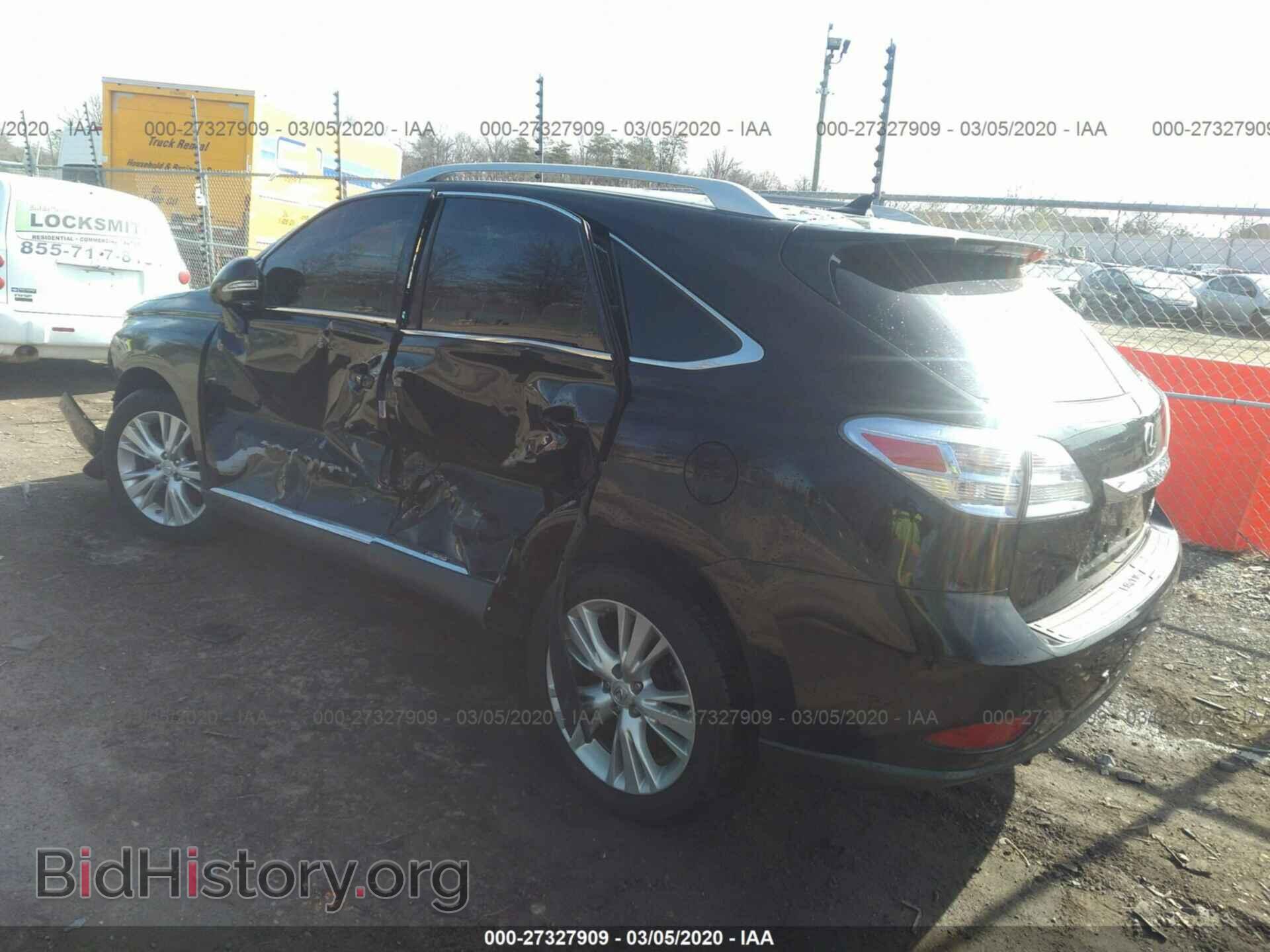 2012 LEXUS RX - VIN: JTJBC1BAXC2049093 - Фото 3