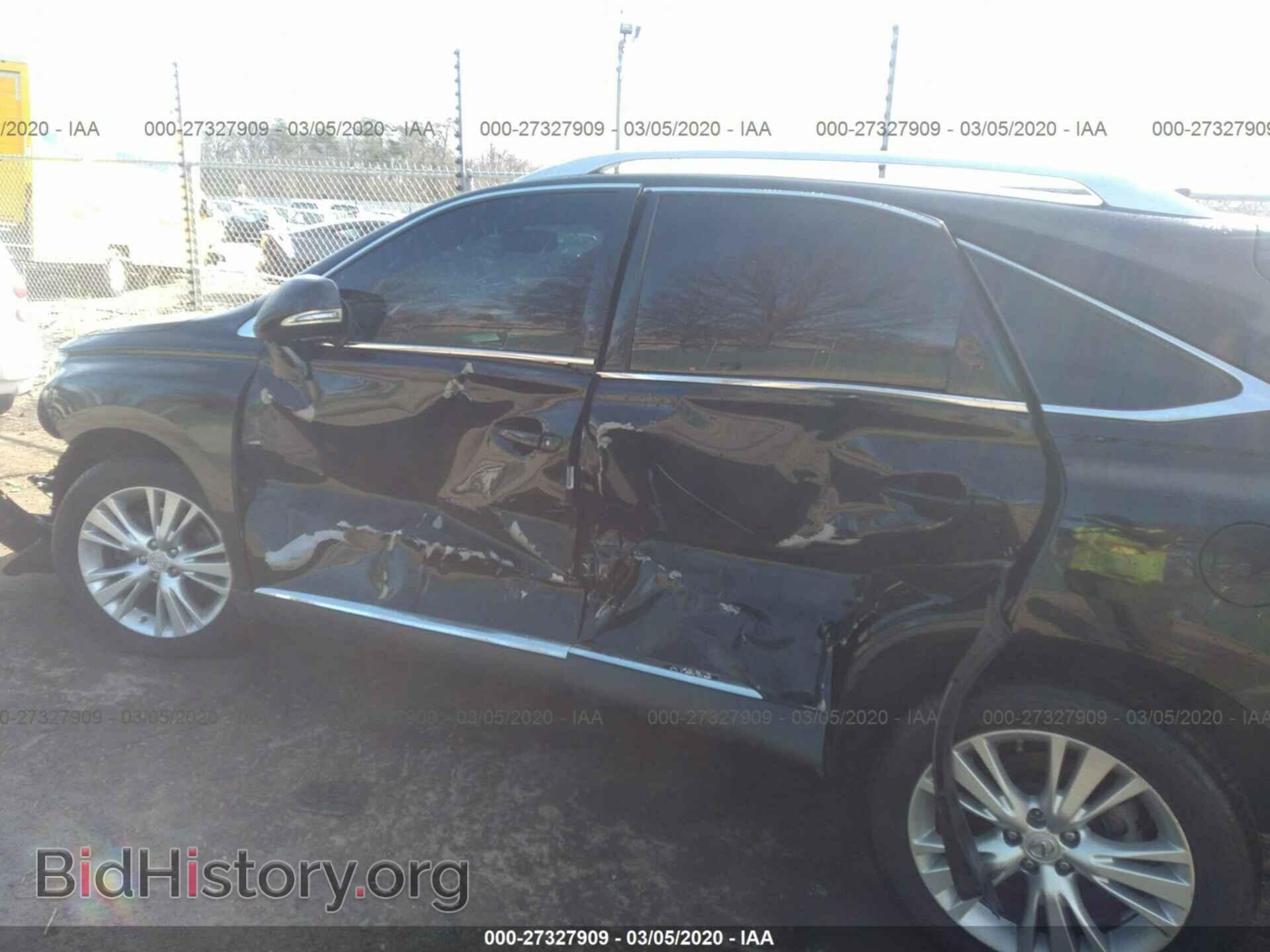 2012 LEXUS RX - VIN: JTJBC1BAXC2049093 - Фото 6