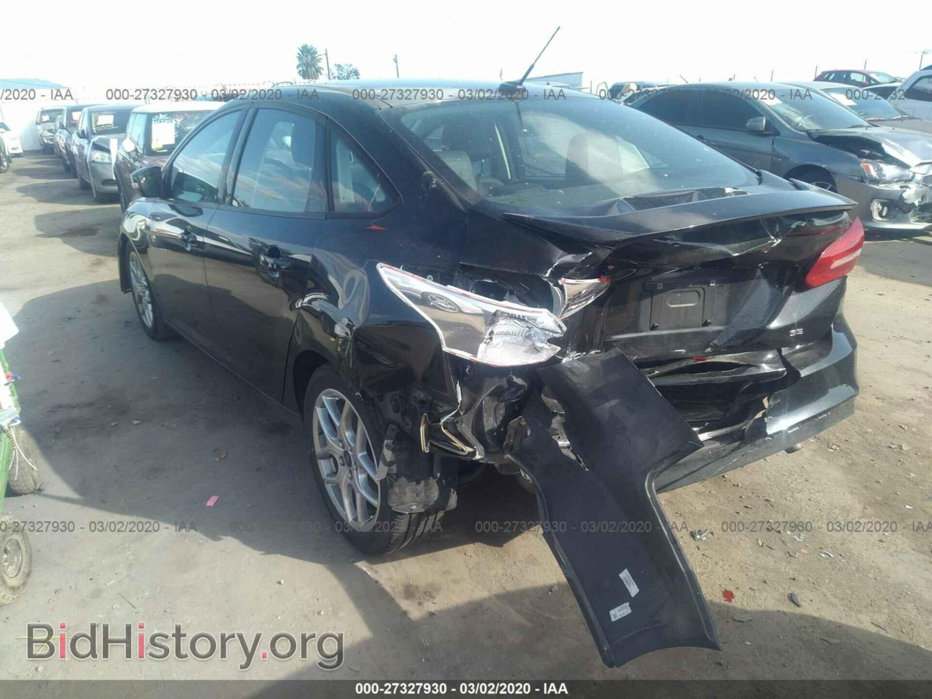 2015 FORD FOCUS - VIN: 1FADP3F20FL326899 - Фото 3