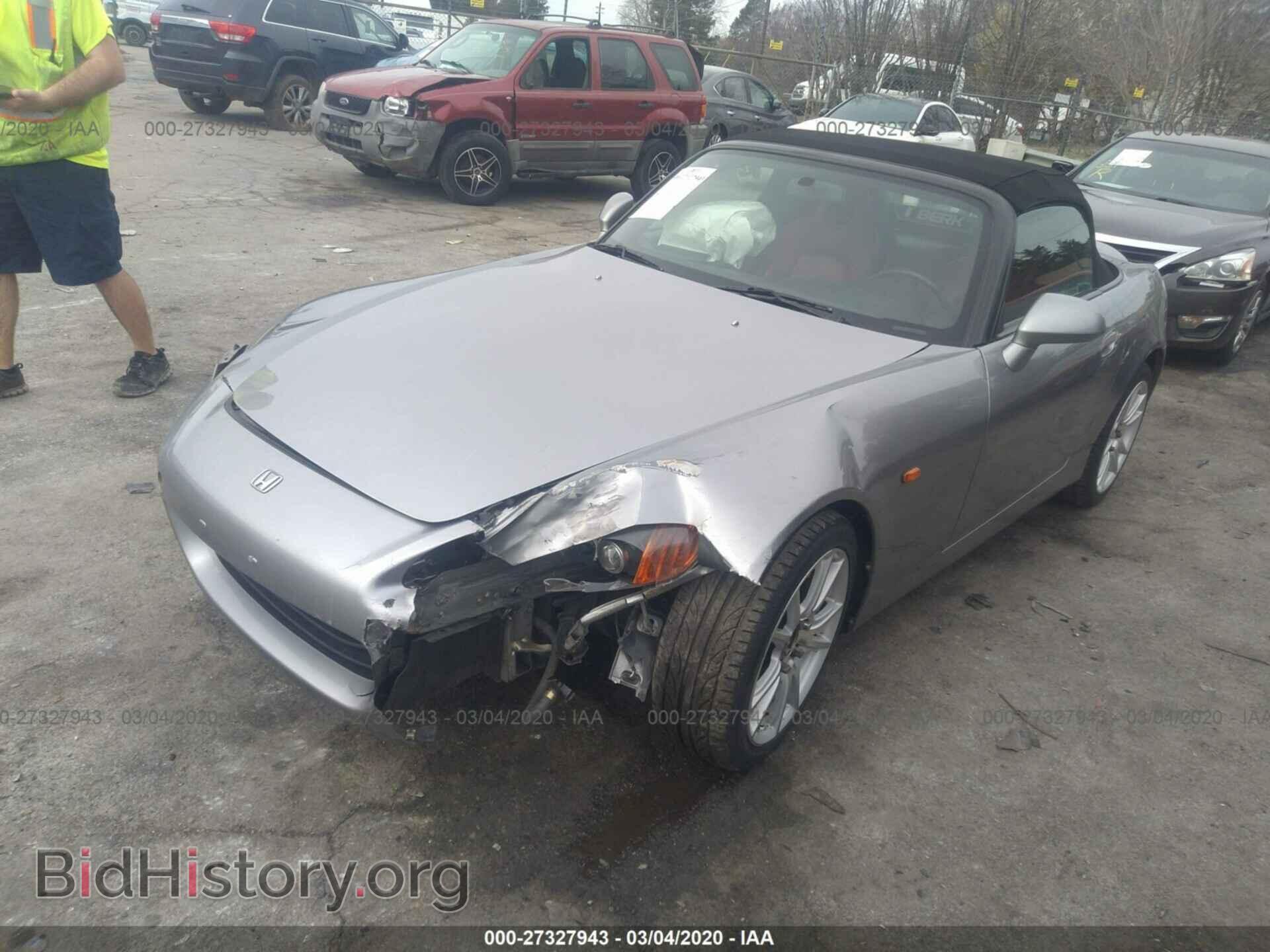 2000 HONDA S2000 - VIN: JHMAP1143YT001711 - Фото 2