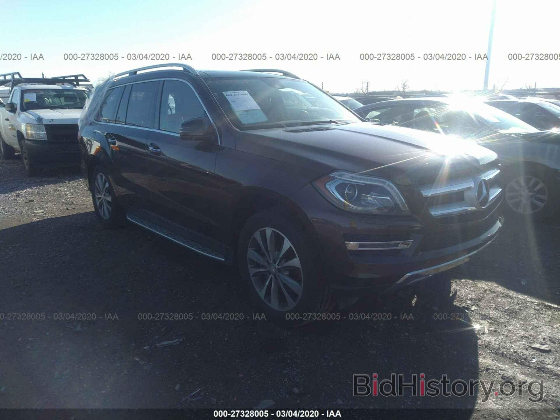 Photo 4JGDF7CE4EA390226 - MERCEDES-BENZ GL-CLASS 2014