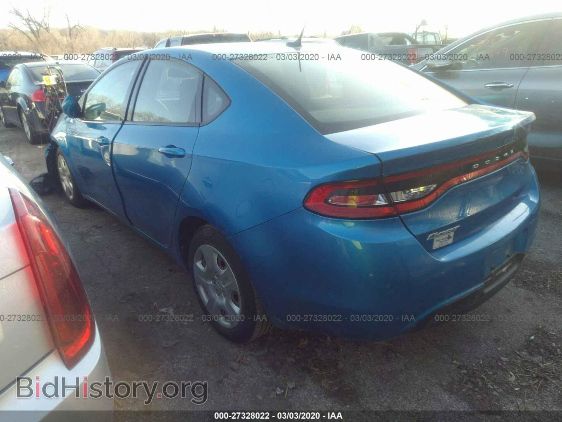 2015 DODGE DART - VIN: 1C3CDFAA4FD422967 - Фото 3