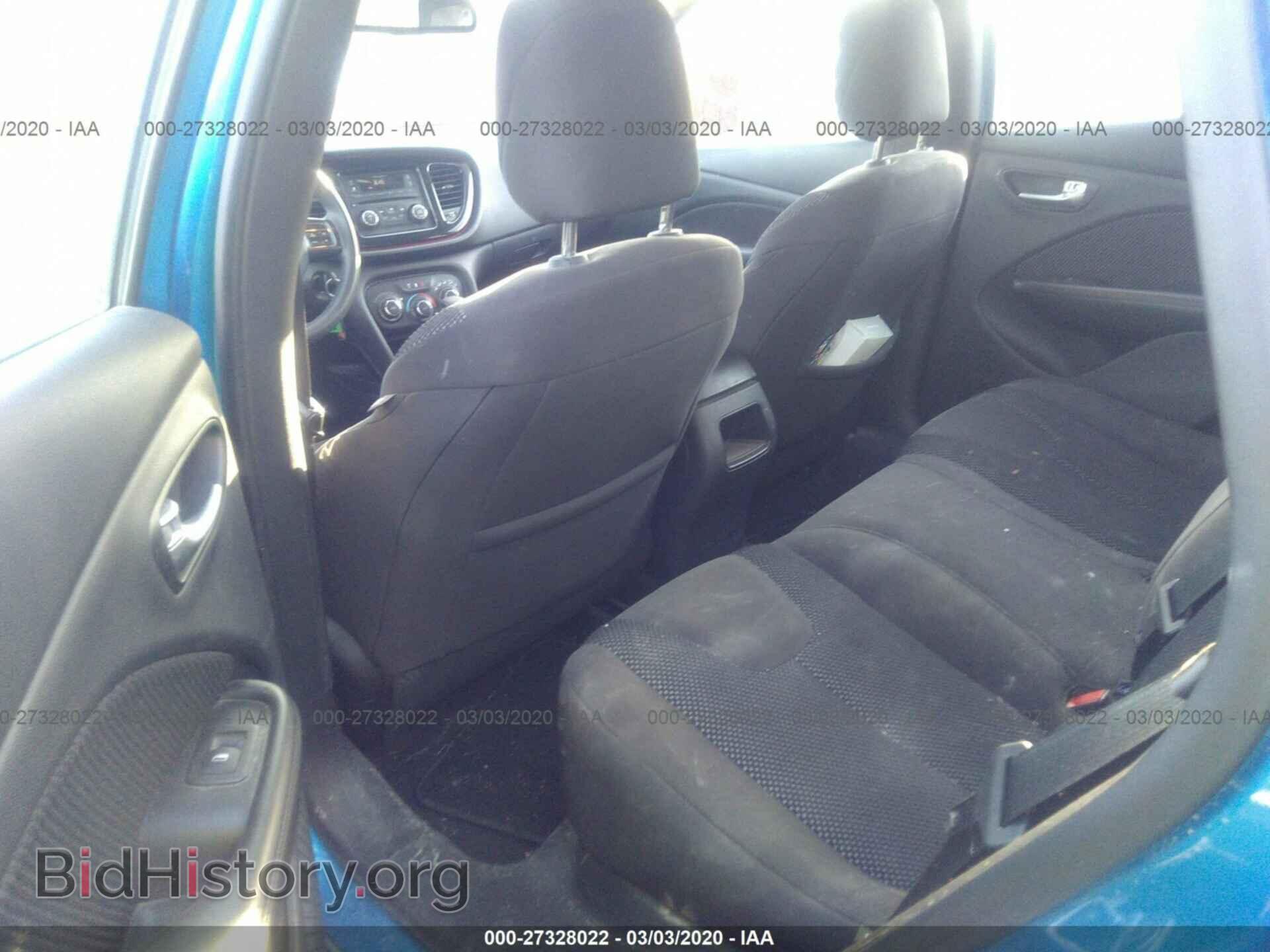 2015 DODGE DART - VIN: 1C3CDFAA4FD422967 - Фото 8
