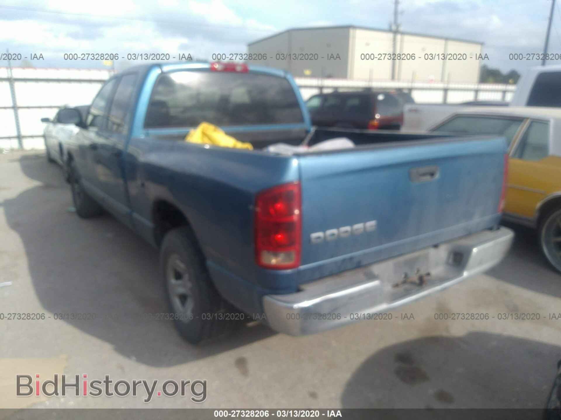 2002 DODGE RAM 1500 - VIN: 3D7HA18N12G189316 - Фото 3