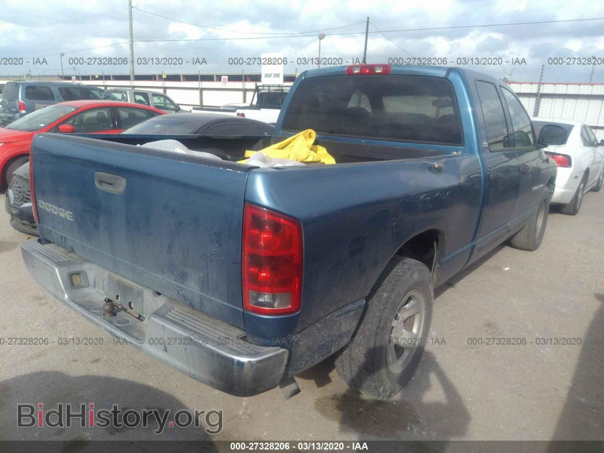 2002 DODGE RAM 1500 - VIN: 3D7HA18N12G189316 - Фото 4
