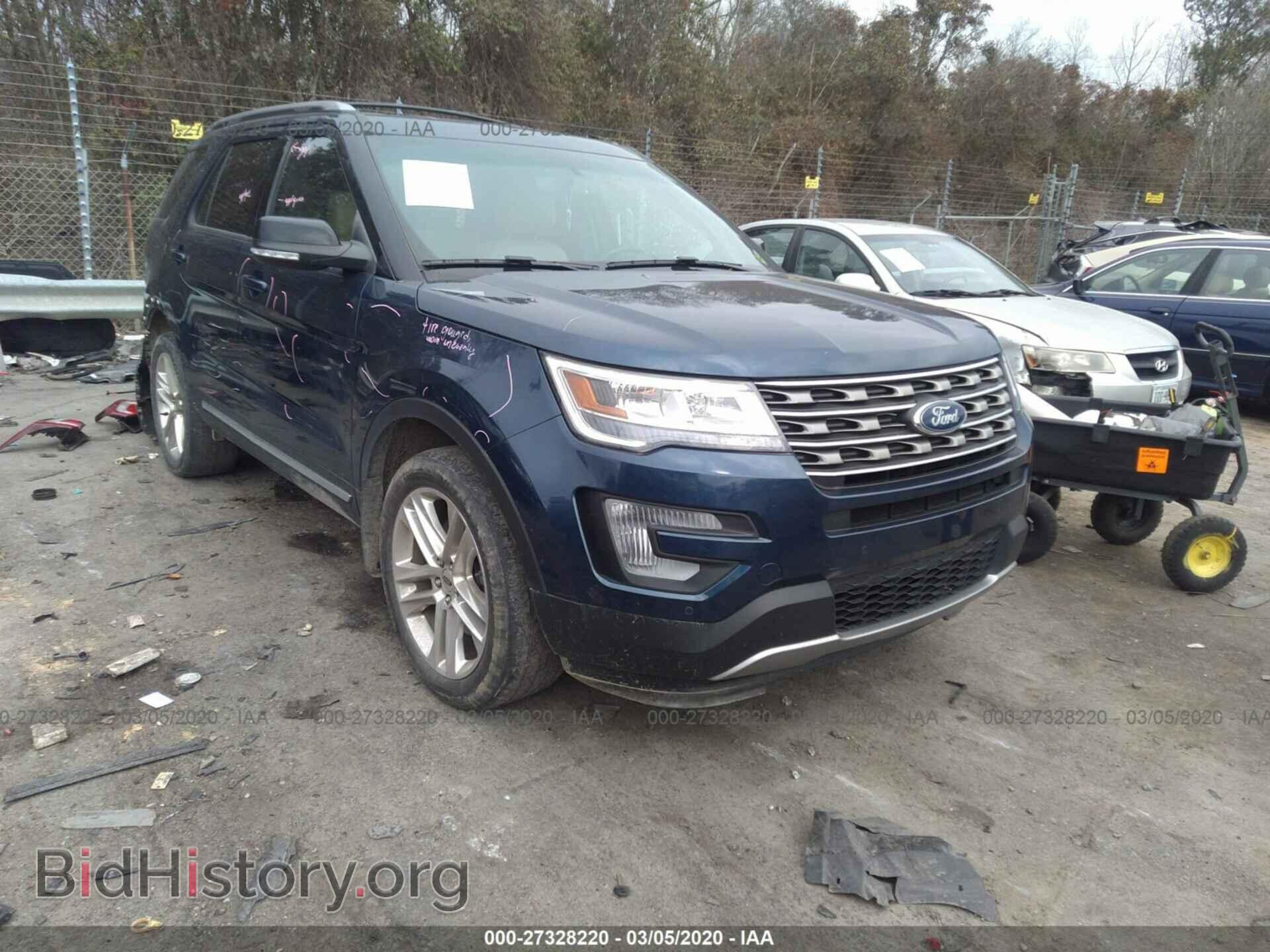 Photo 1FM5K8D86HGB68612 - FORD EXPLORER 2017