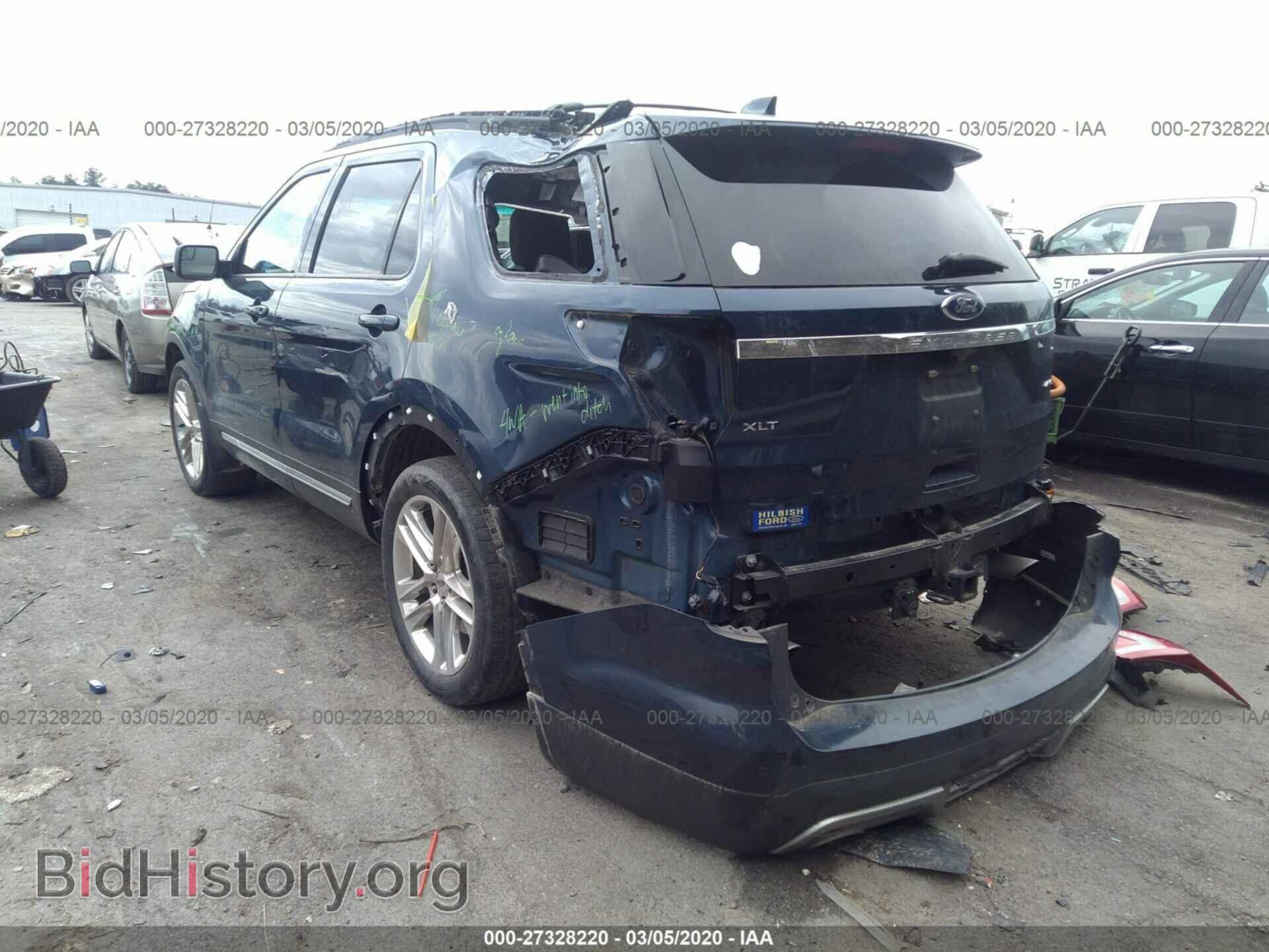 2017 FORD EXPLORER - VIN: 1FM5K8D86HGB68612 - Фото 3