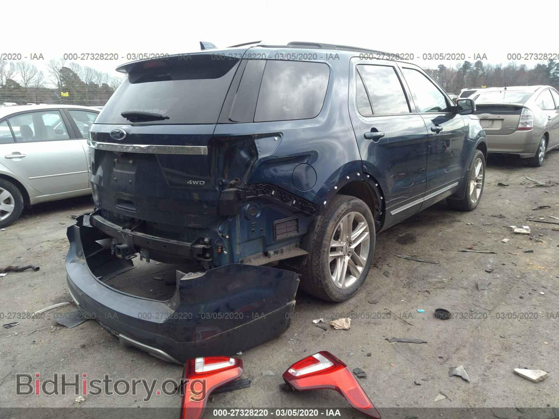 2017 FORD EXPLORER - VIN: 1FM5K8D86HGB68612 - Фото 4