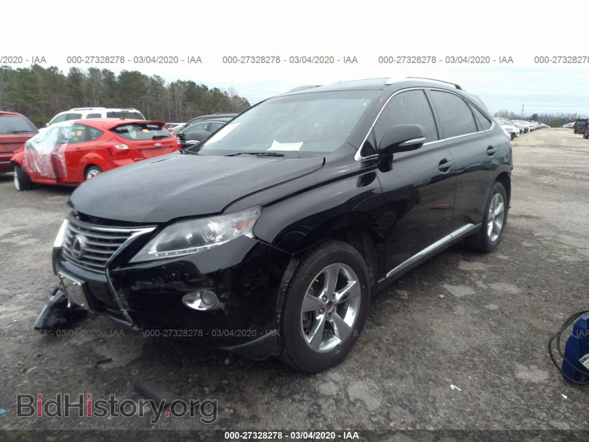 2013 LEXUS RX 350 - VIN: 2T2ZK1BA8DC099414 - Фото 2