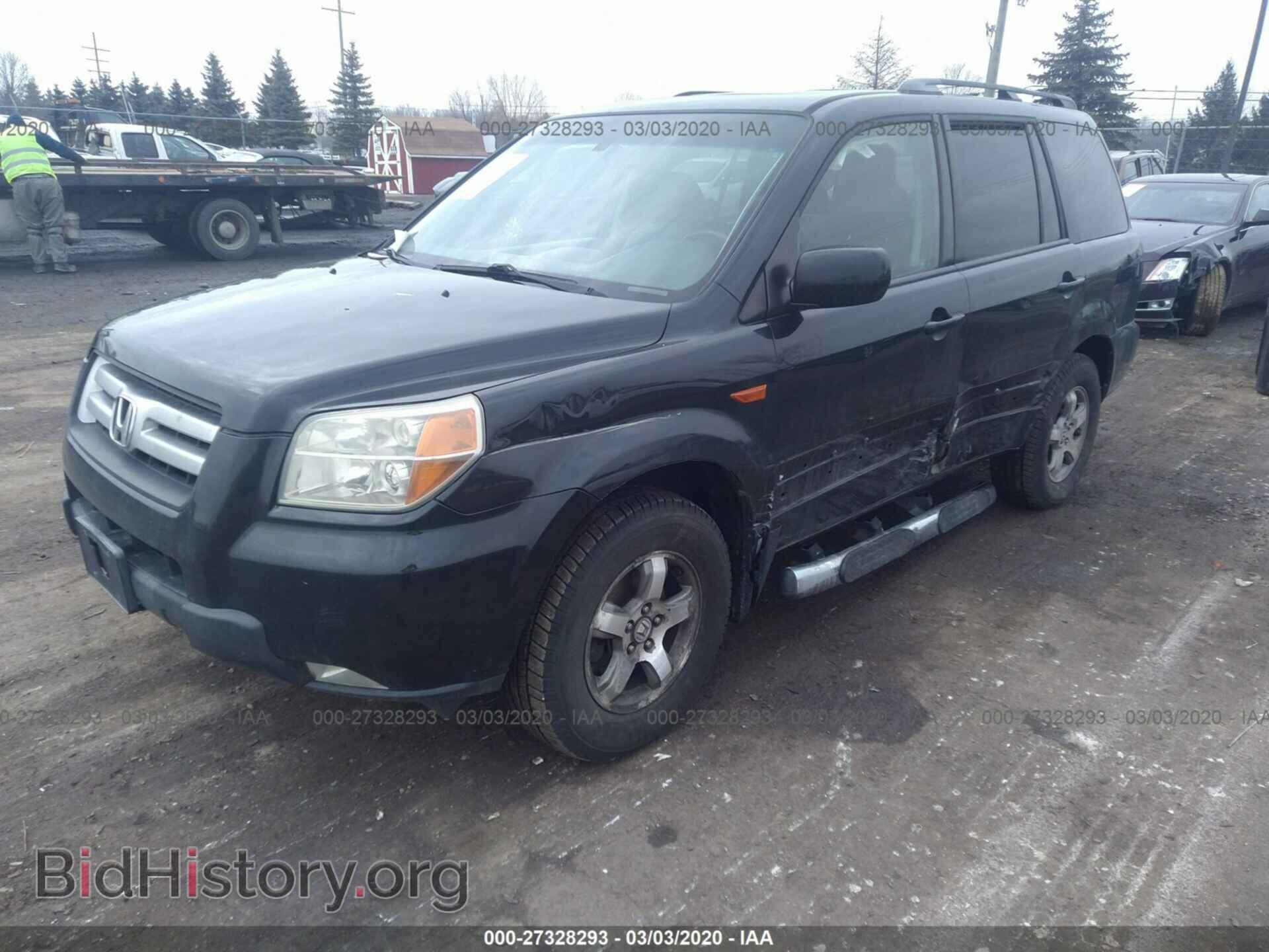 2006 HONDA PILOT - VIN: 5FNYF28566B004593 - Фото 2