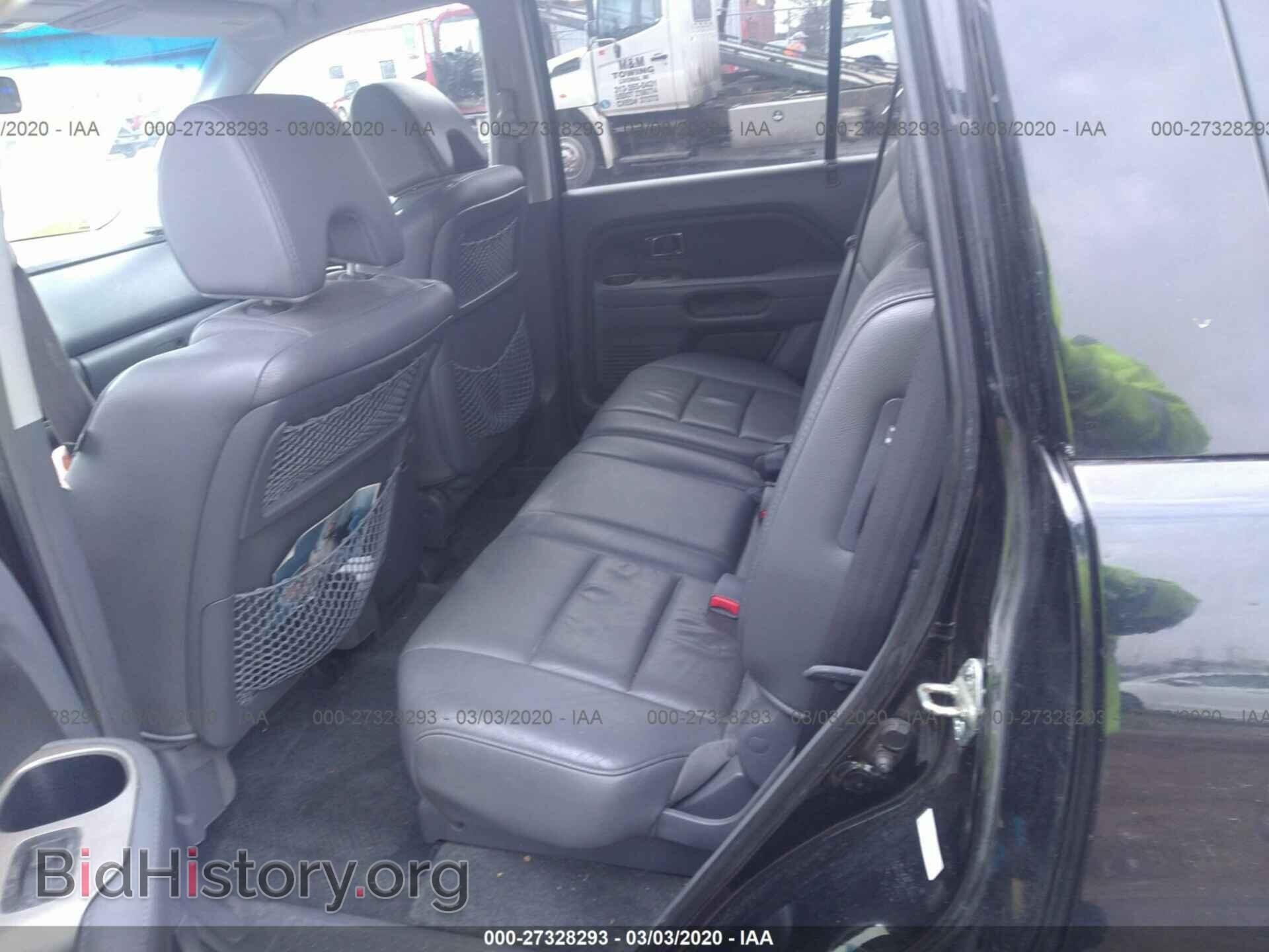 2006 HONDA PILOT - VIN: 5FNYF28566B004593 - Фото 8