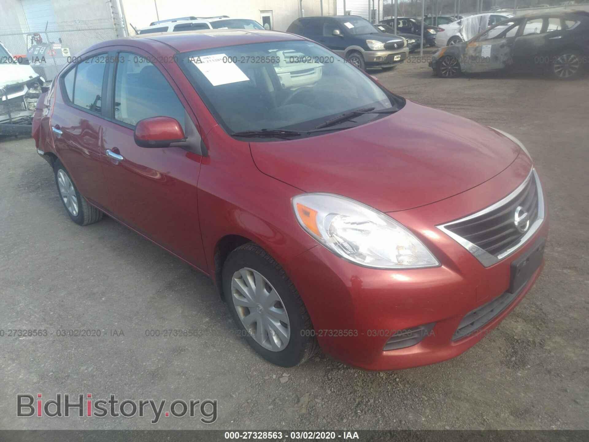 Фотография 3N1CN7AP4CL940055 - NISSAN VERSA 2012