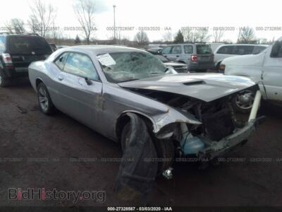 2016 Dodge CHALLENGER SXT, gray — VIN 2C3CDZAG3GH351965, IAAI