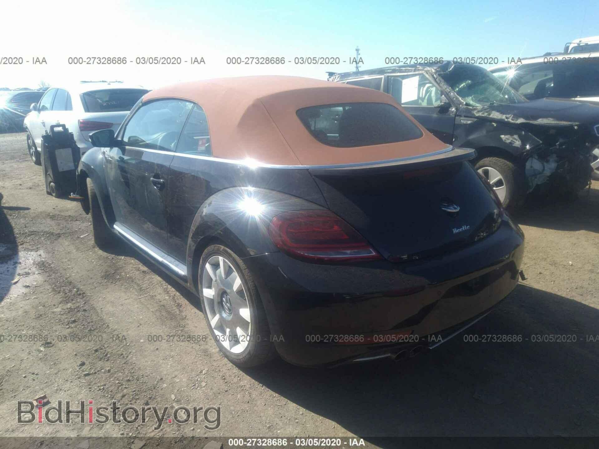 2019 VOLKSWAGEN BEETLE - VIN: 3VW5DAAT1KM511612 - Фото 3
