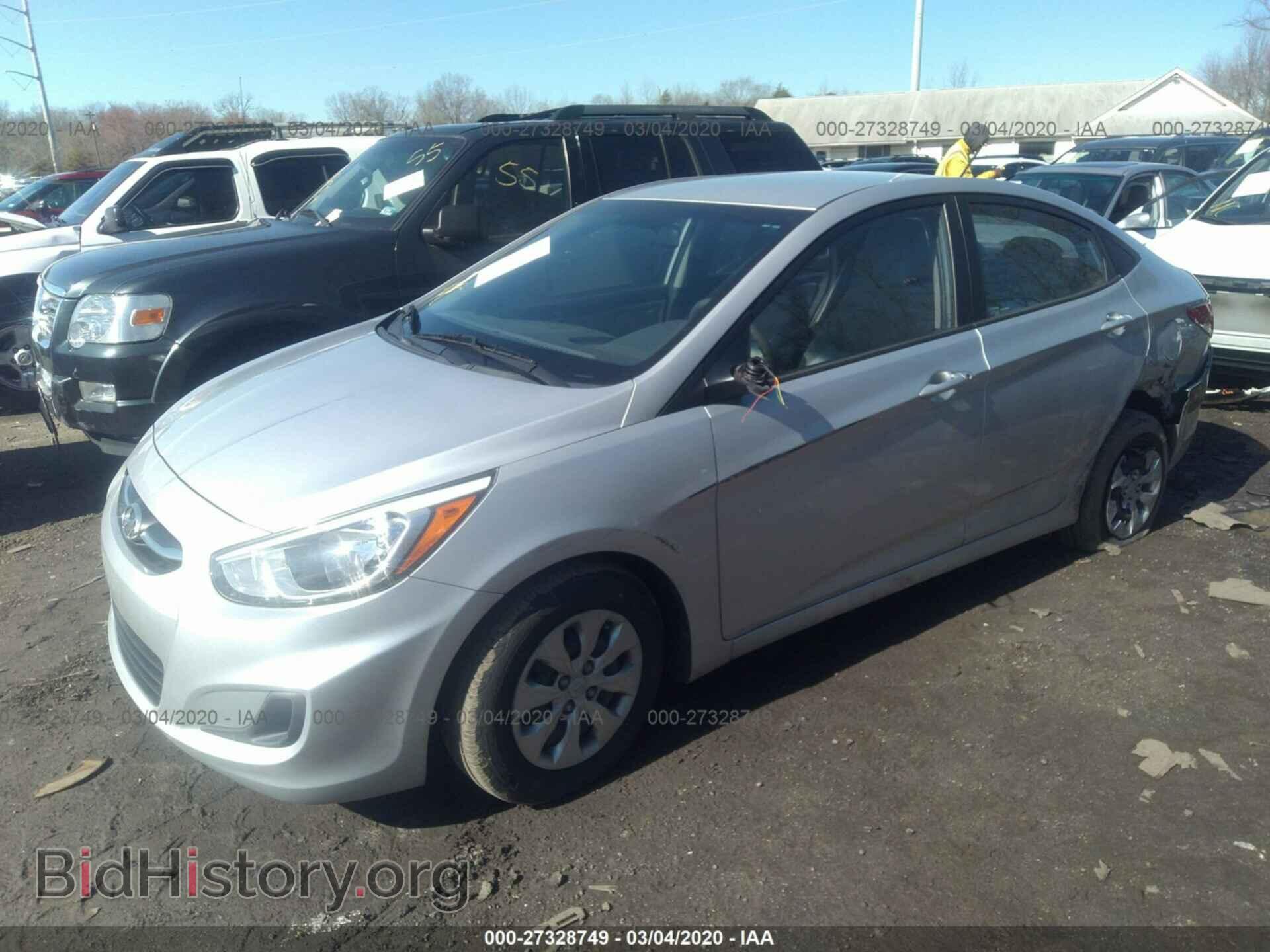 2016 HYUNDAI ACCENT - VIN: KMHCT4AE3GU944380 - Фото 2