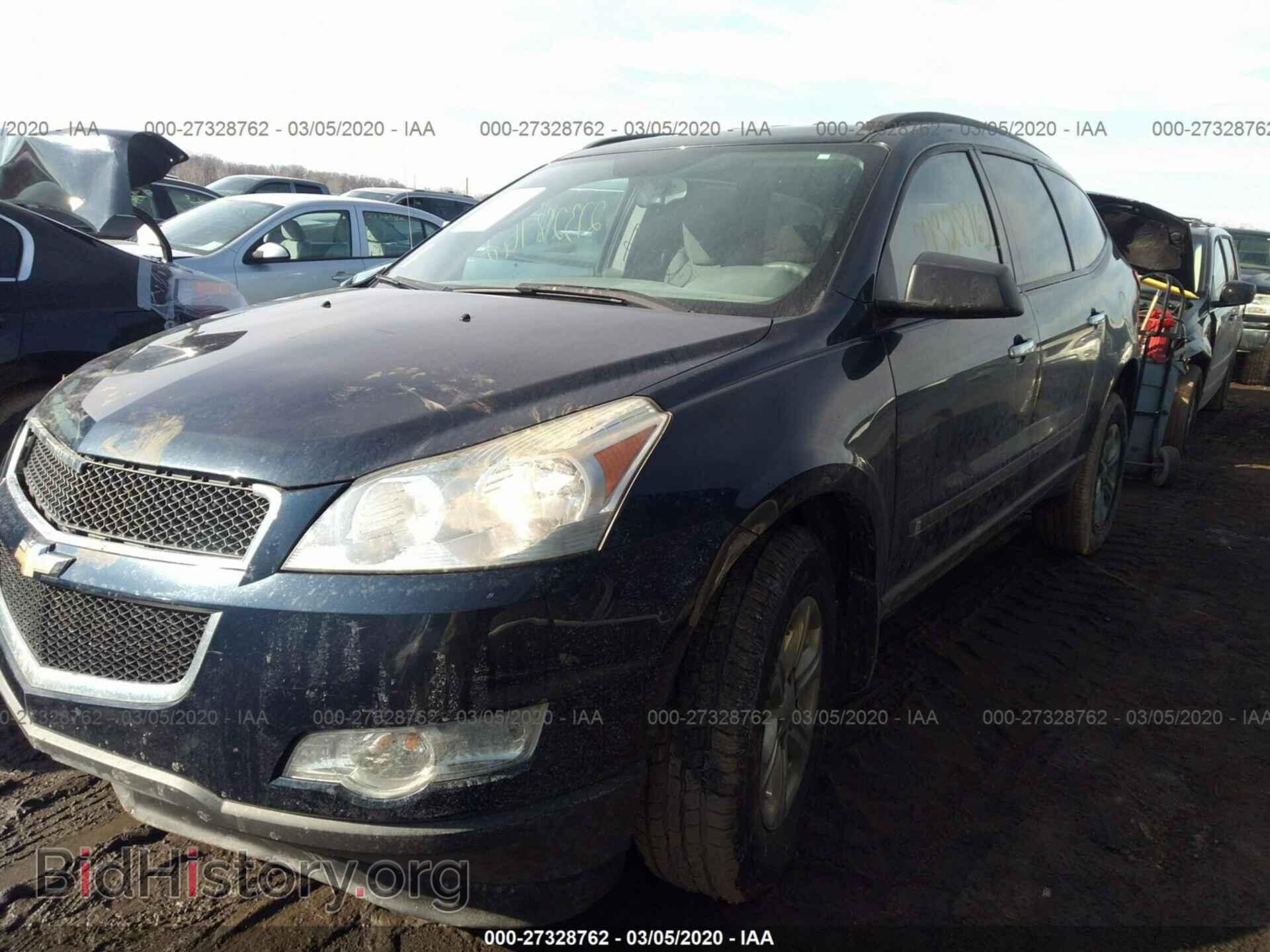 2009 CHEVROLET TRAVERSE - VIN: 1GNER13D29S179554 - Фото 2