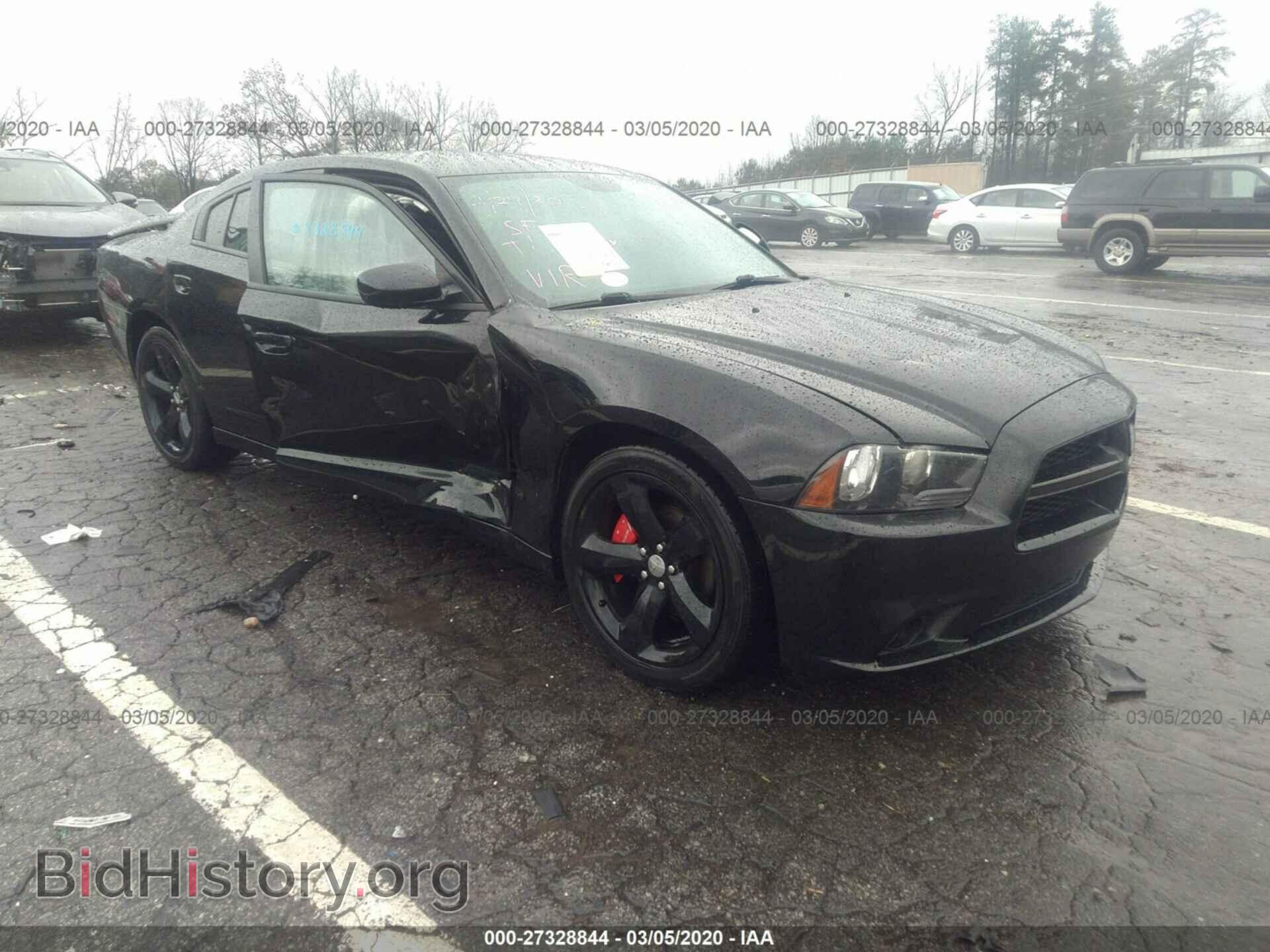 Фотография 2C3CDXHG9DH546393 - DODGE CHARGER 2013