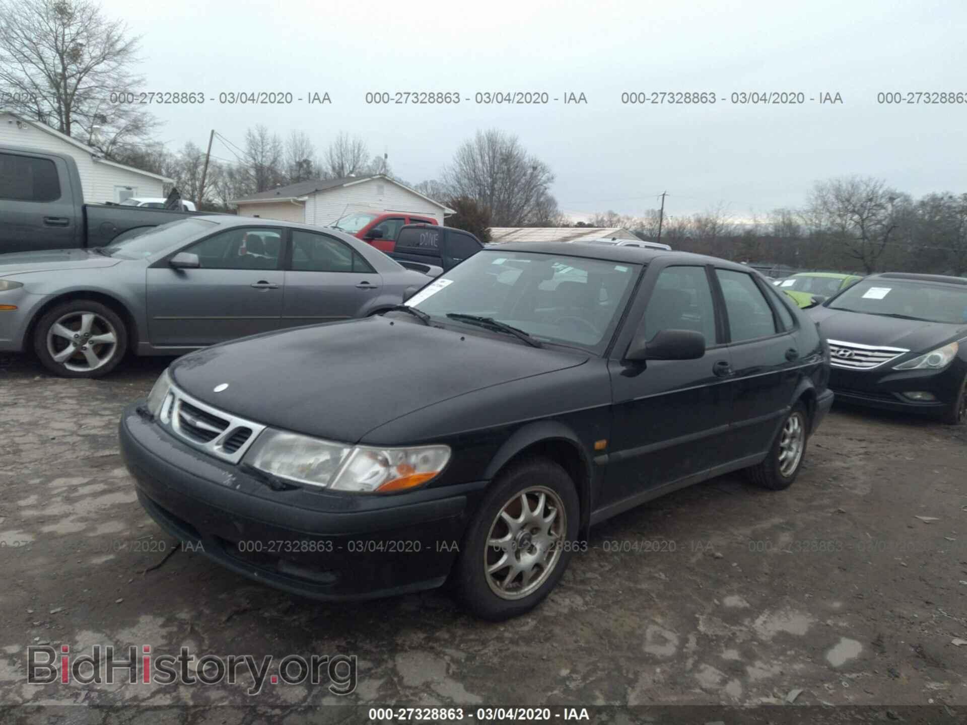 2000 SAAB 9-3 - VIN: YS3DD55H2Y2016615 - Фото 2