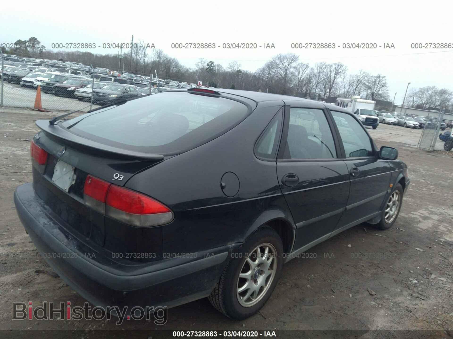 2000 SAAB 9-3 - VIN: YS3DD55H2Y2016615 - Фото 4