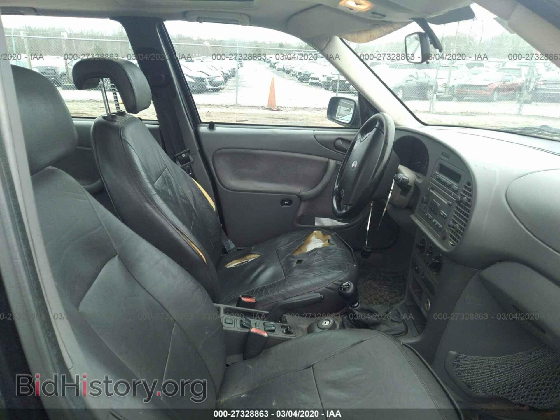 2000 SAAB 9-3 - VIN: YS3DD55H2Y2016615 - Фото 5