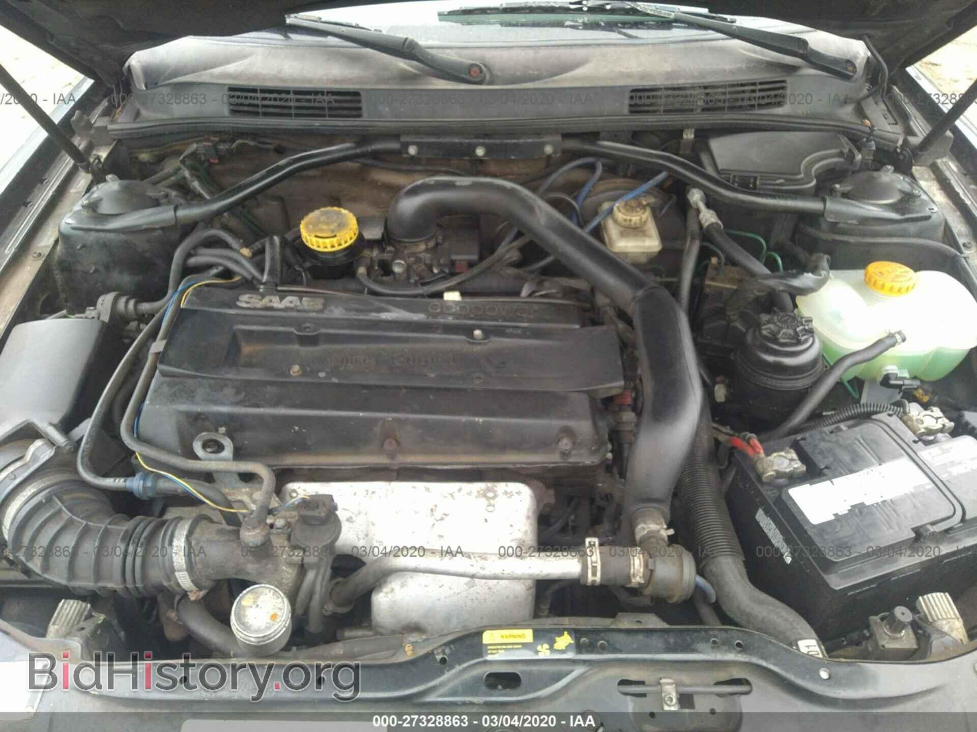 2000 SAAB 9-3 - VIN: YS3DD55H2Y2016615 - Фото 6