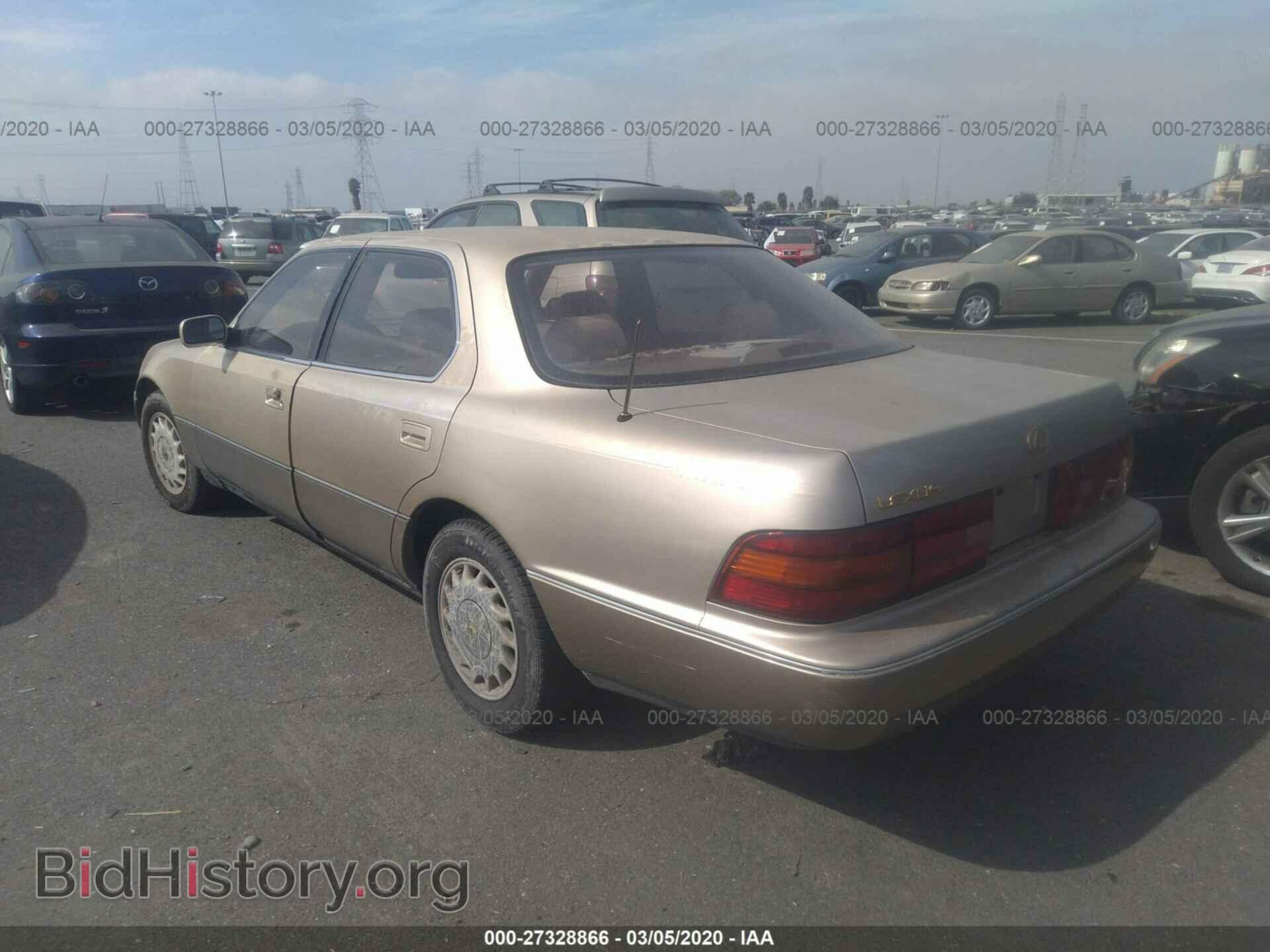 1992 LEXUS LS - VIN: JT8UF11E7N0122957 - Фото 3