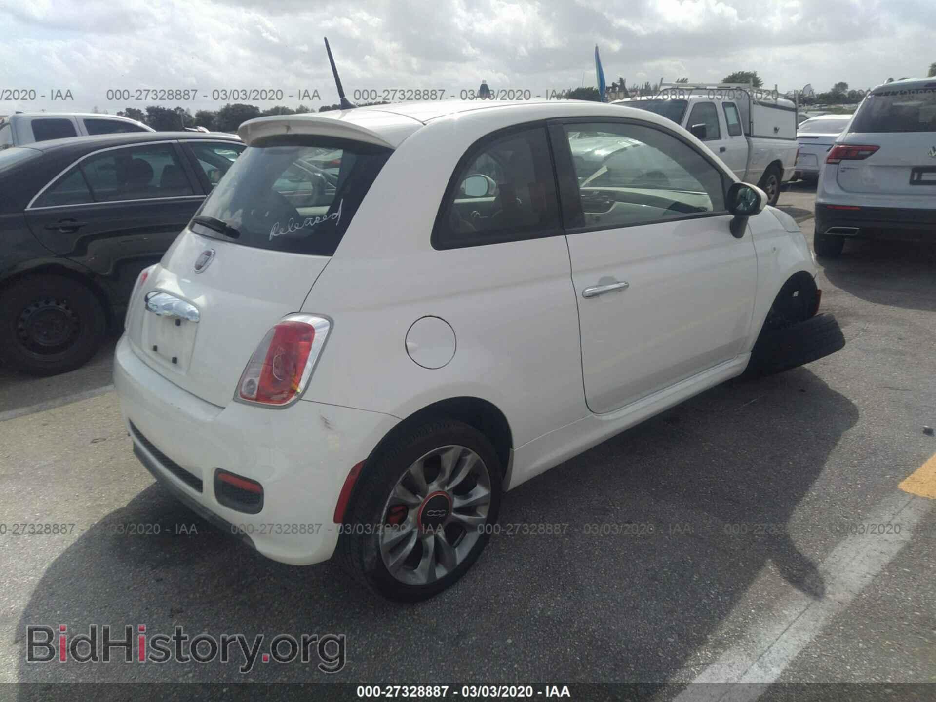 2015 FIAT 500 - VIN: 3C3CFFBR3FT681765 - Фото 4