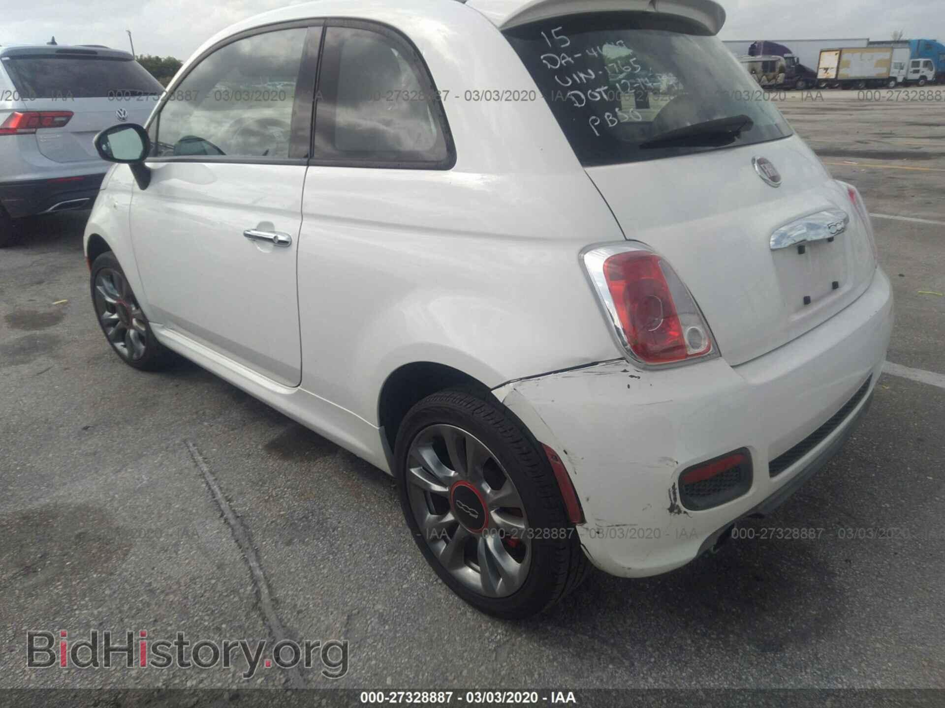 2015 FIAT 500 - VIN: 3C3CFFBR3FT681765 - Фото 6