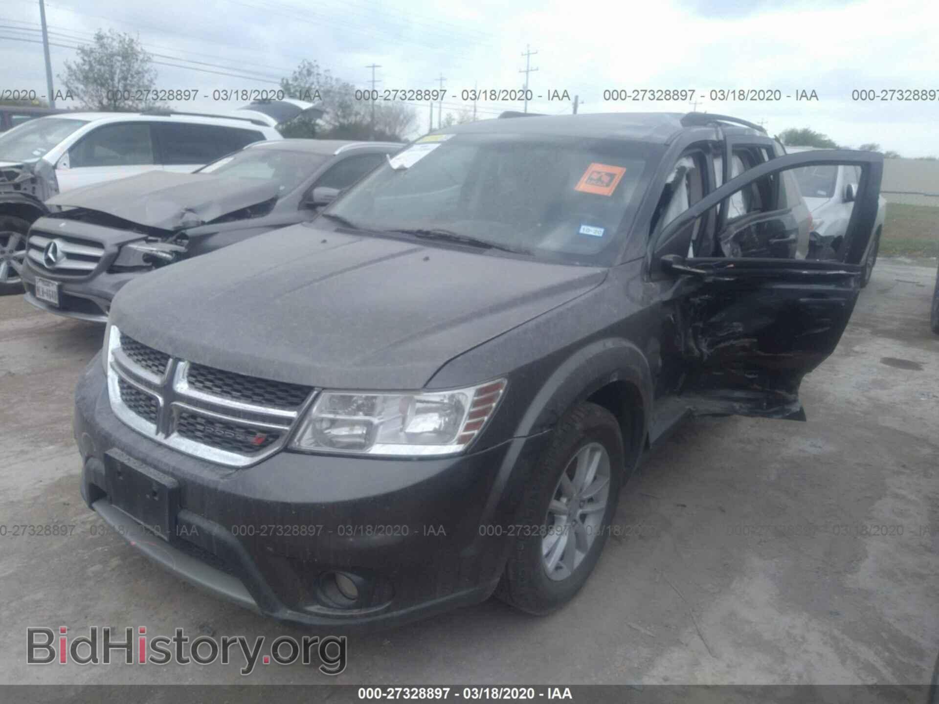 2015 DODGE JOURNEY - VIN: 3C4PDCBB0FT708358 - Фото 2