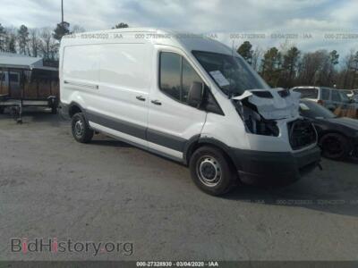 2019 Ford TRANSIT T-250, white — VIN 1FTYR2CM0KKB65749, IAAI