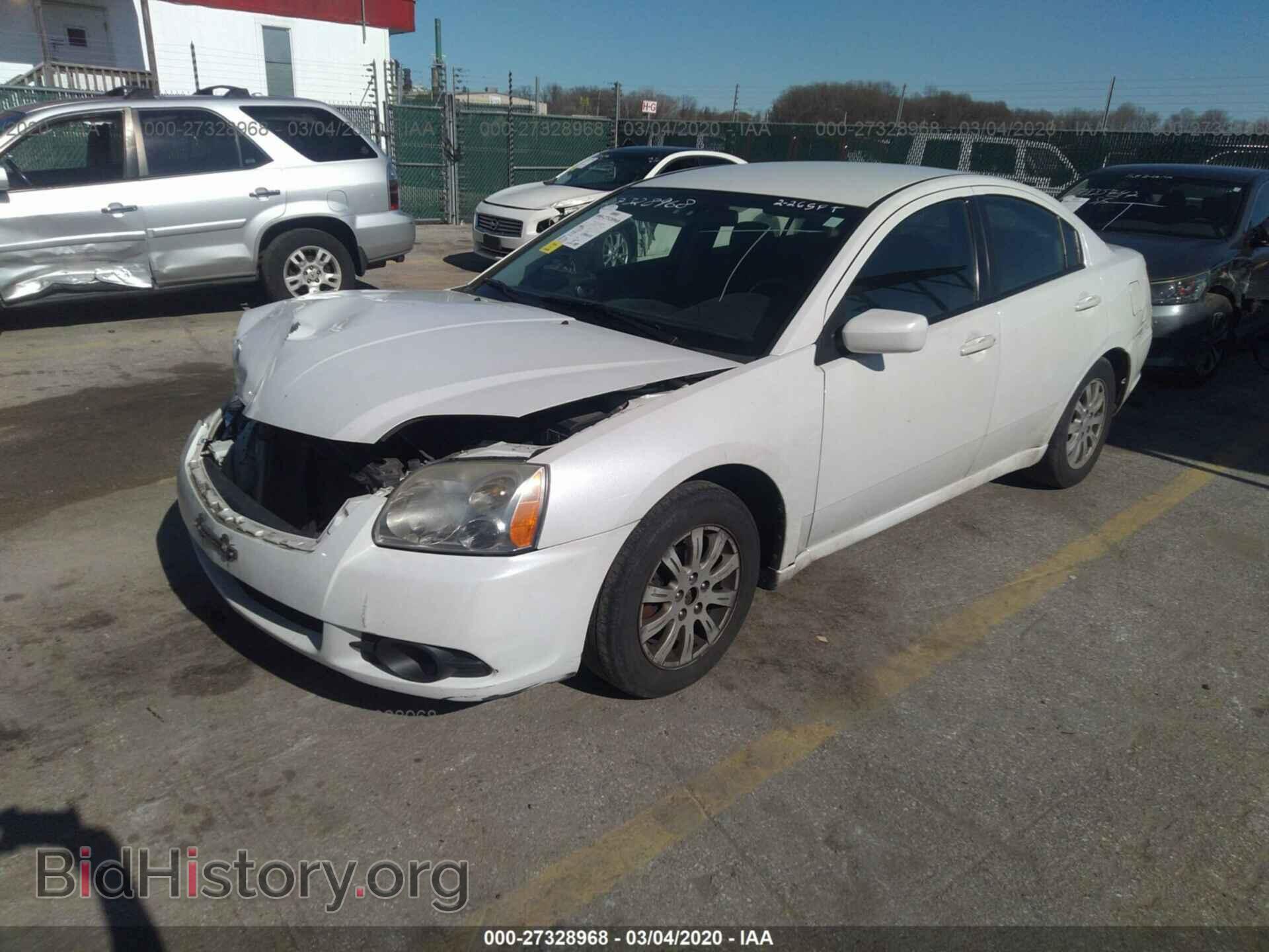 2012 MITSUBISHI GALANT - VIN: 4A32B2FF3CE021505 - Фото 2