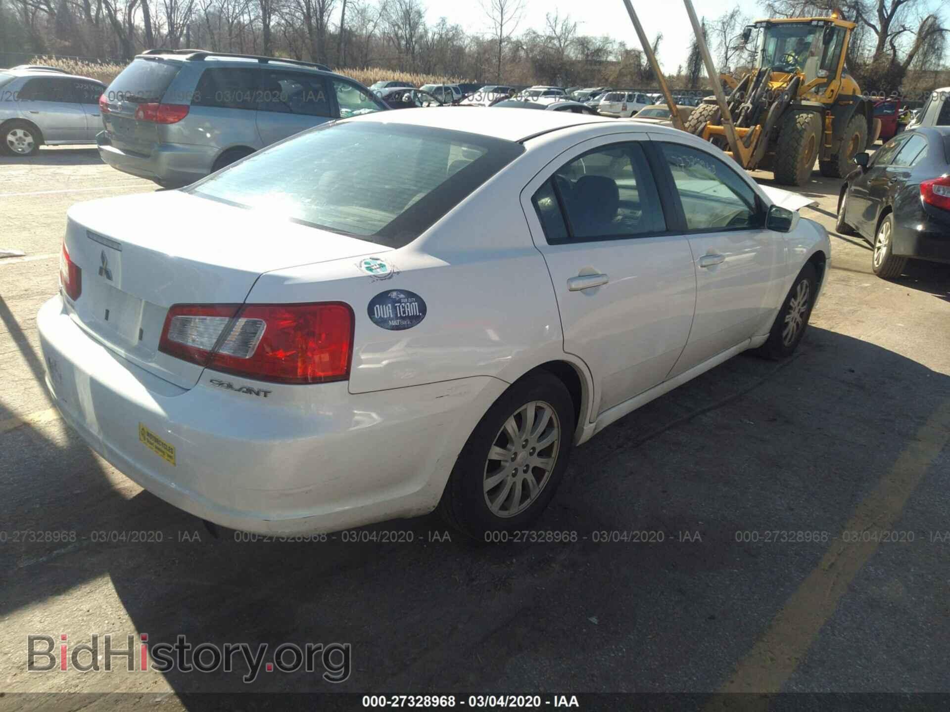 2012 MITSUBISHI GALANT - VIN: 4A32B2FF3CE021505 - Фото 4