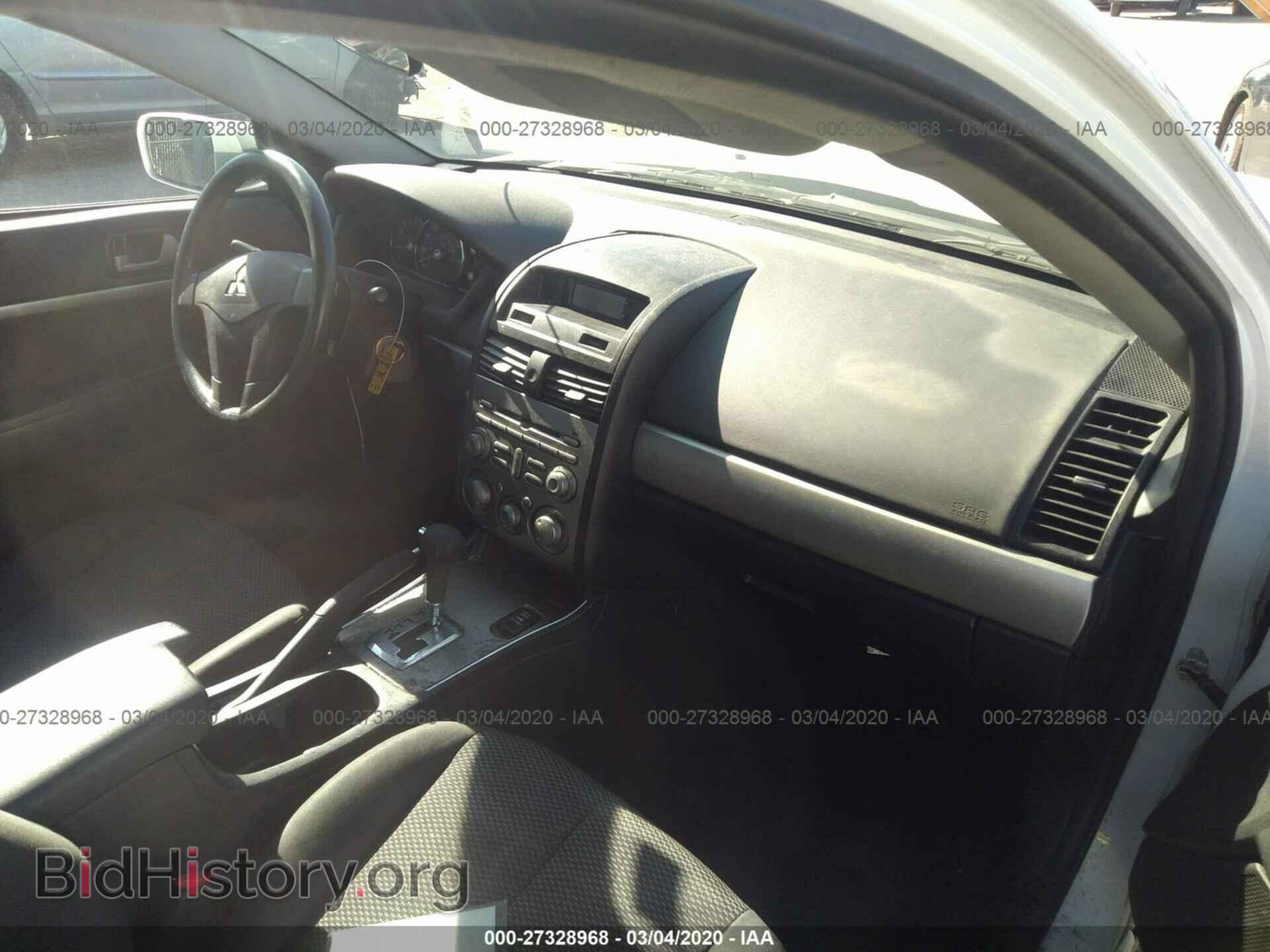 2012 MITSUBISHI GALANT - VIN: 4A32B2FF3CE021505 - Фото 5